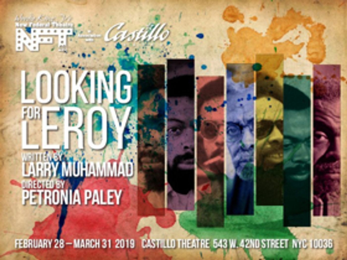 New Federal Theatre Presents LOOKING FOR LEROY by Larry Muhammad New Federal Theatre Presents LOOKING FOR LEROY by Larry Muhammad Image