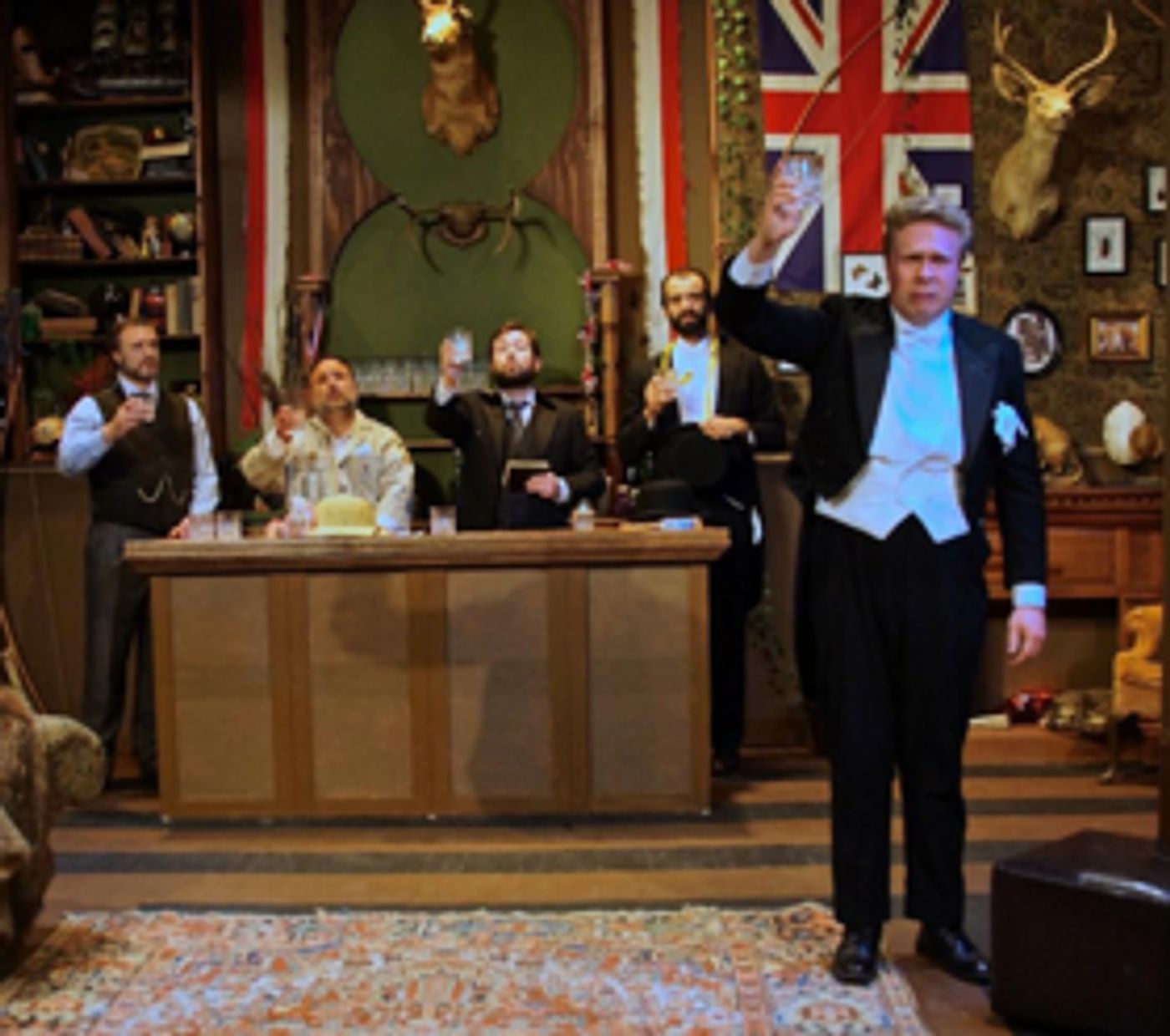 Review: THE EXPLORERS CLUB by Mad Horse Theatre Company  Image