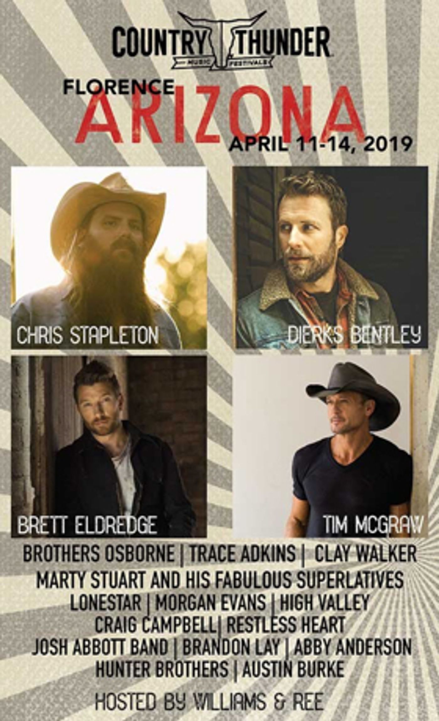Morgan Evans, Craig Campbell, and More Added To Country Thunder Arizona 2019 Lineup Morgan Evans, Craig Campbell, and More Added To Country Thunder Arizona 2019 Lineup Image