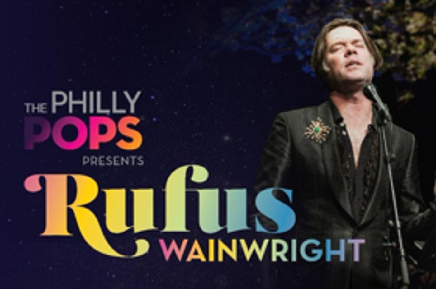 Rufus Wainwright To Perform With The Philly POPS Rufus Wainwright To Perform With The Philly POPS Image