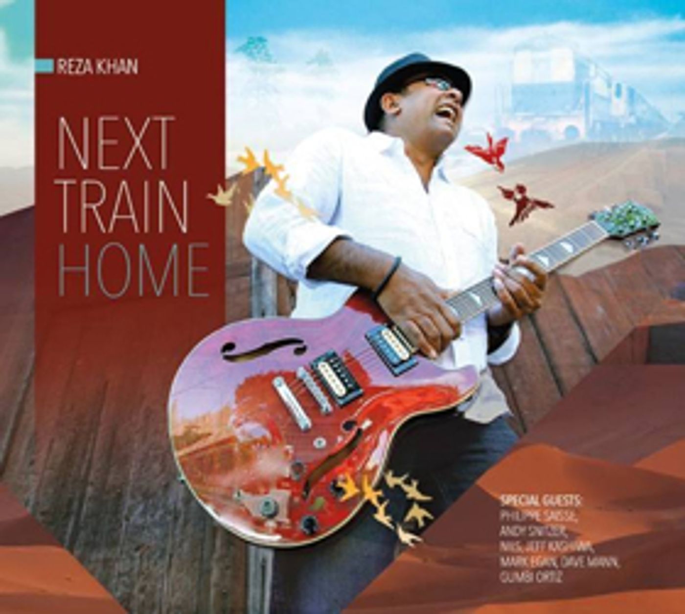 Jazz Guitarist Reza Khan's NEXT TRAIN HOME Arrives Jazz Guitarist Reza Khan's NEXT TRAIN HOME Arrives Image