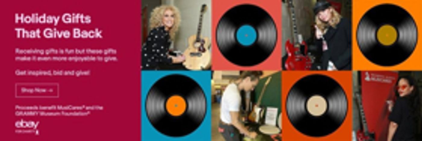 GRAMMY Museum And MusiCares Announce 'GRAMMY Charity Online Auctions—Holiday Edition' GRAMMY Museum And MusiCares Announce 'GRAMMY Charity Online Auctions—Holiday Edition' Image