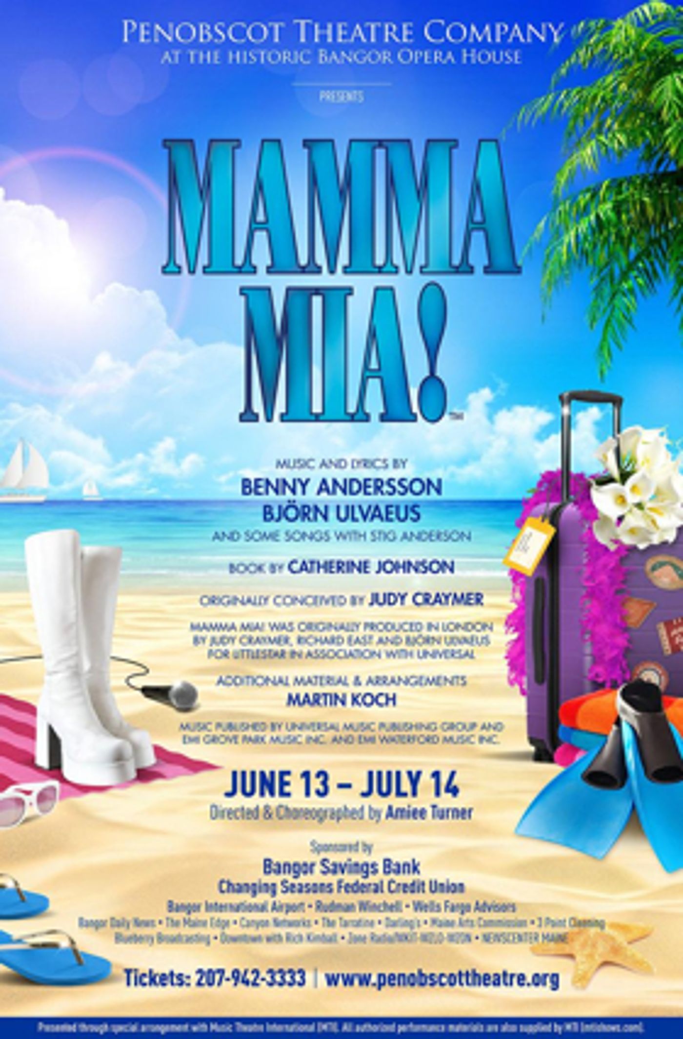 Penobscot Theatre Presents MAMMA MIA! Penobscot Theatre Presents MAMMA MIA! Image