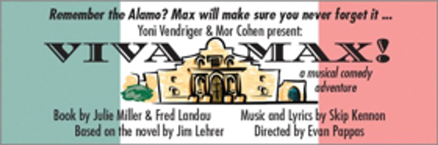 Theater Resources Unlimited Announces VIVA MAX!, Part Of The TRU Voices New Musicals Reading Series  Image