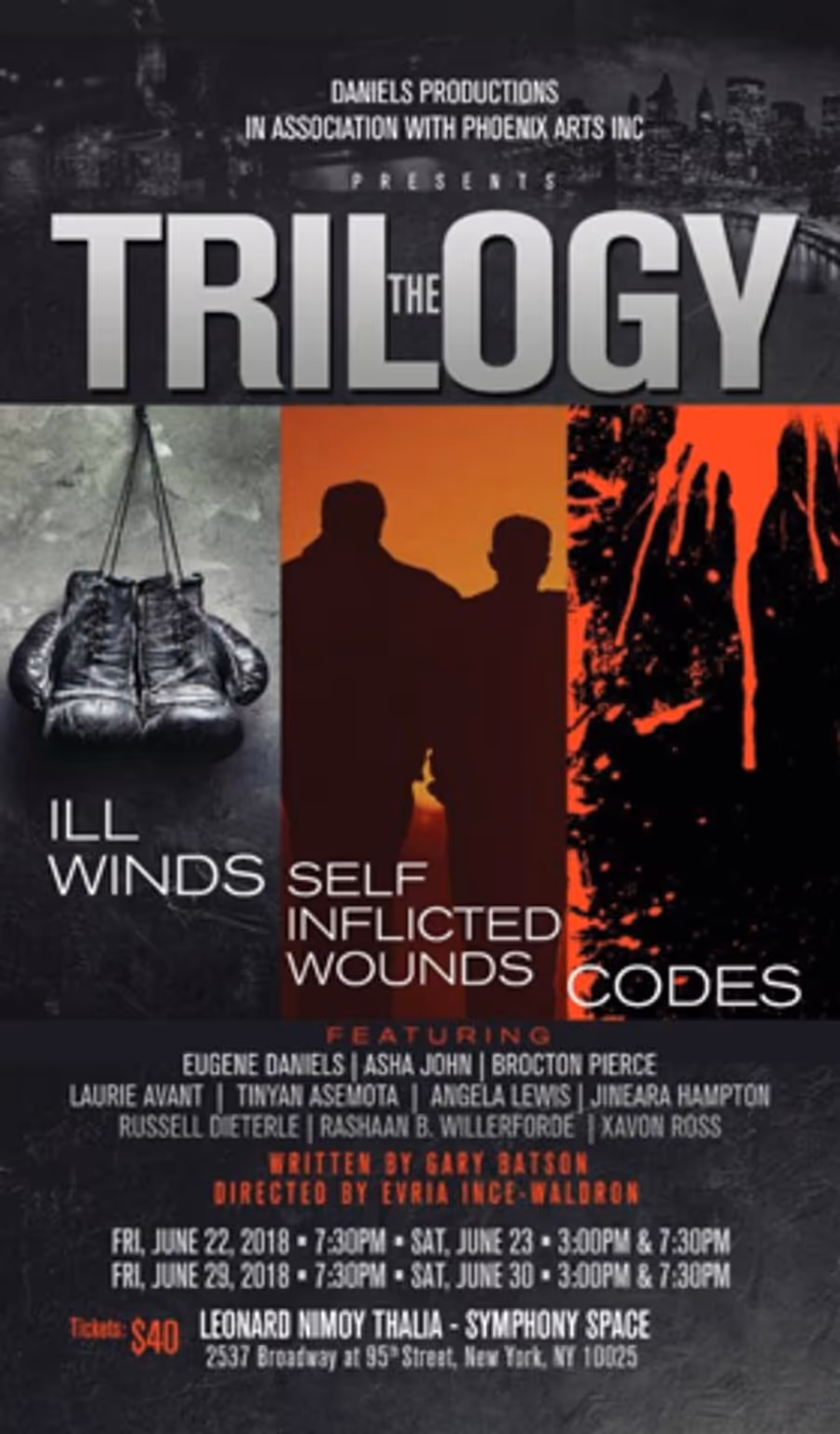 THE TRILOGY Opens Tomorrow at Symphony Space Image