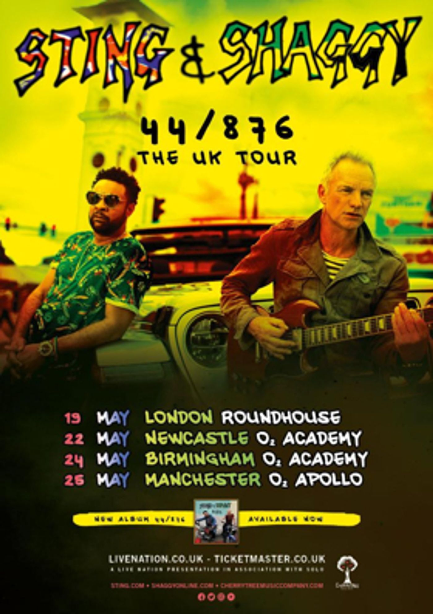 Sting & Shaggy Announce 44/876 UK Tour Dates Sting & Shaggy Announce 44/876 UK Tour Dates Image