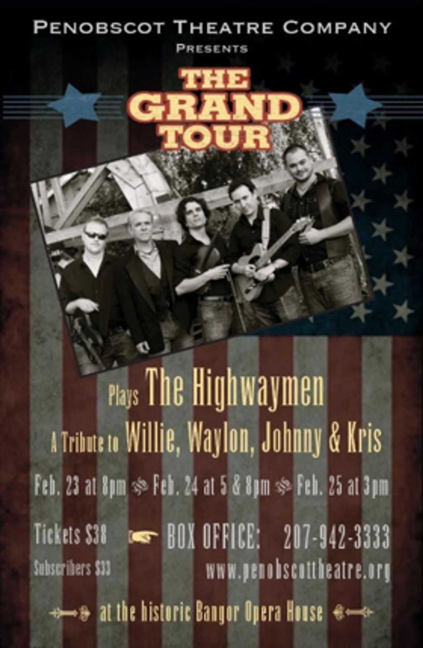 The Grand Tour Returns To Bangor For A Tribute To The Highwaymen  Image