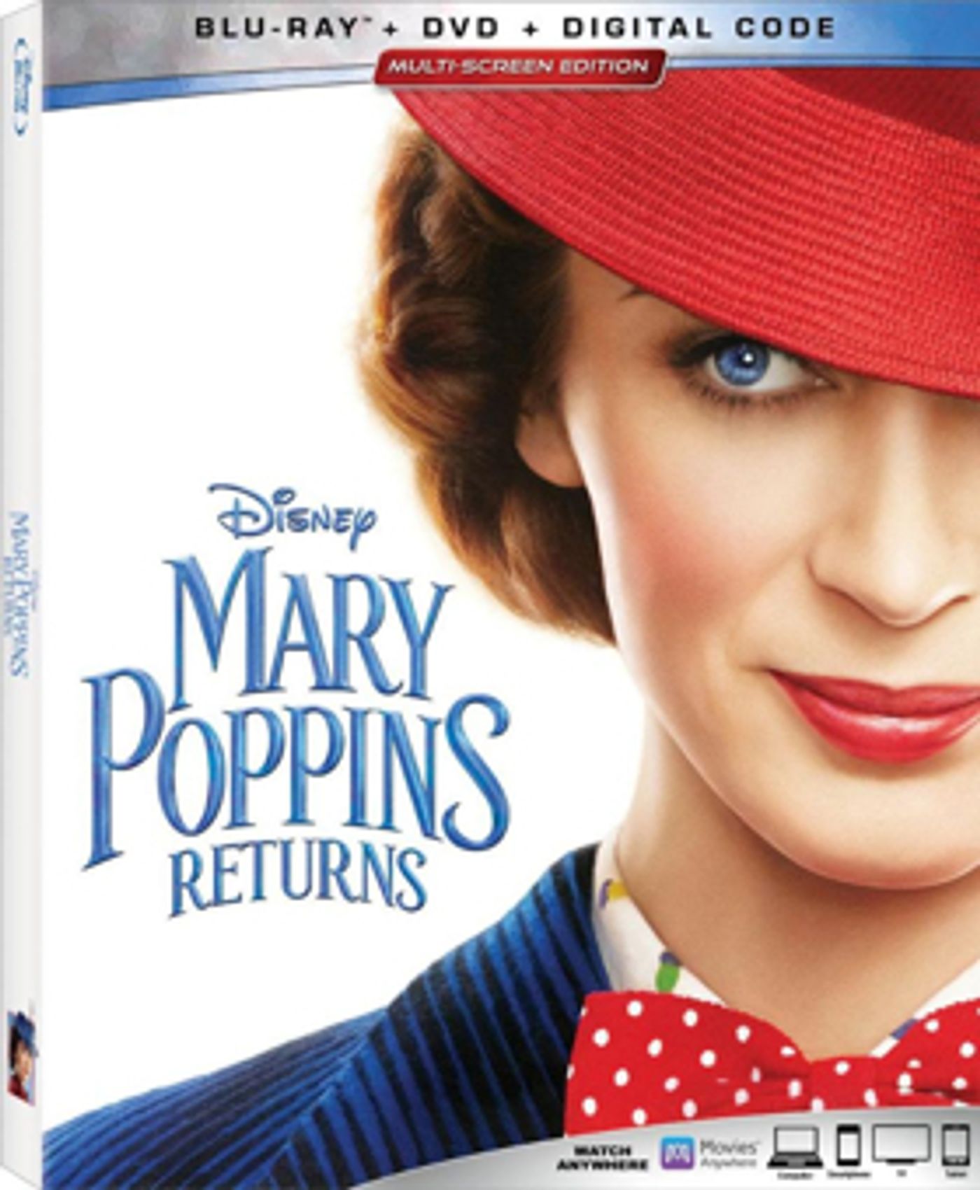 MARY POPPINS RETURNS Heads to Digital 4K Ultra HD, 4K Ultra HD, and Blu-ray  Image
