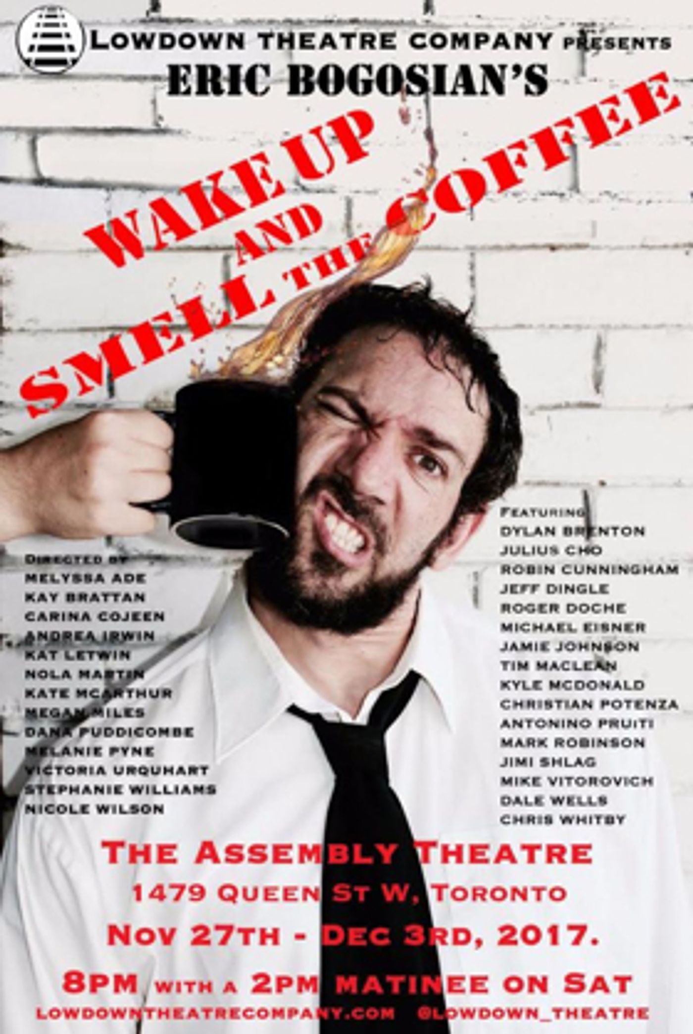 LowDown Theatre Co Announces WAKE UP AND SMELL THE COFFEE  Image