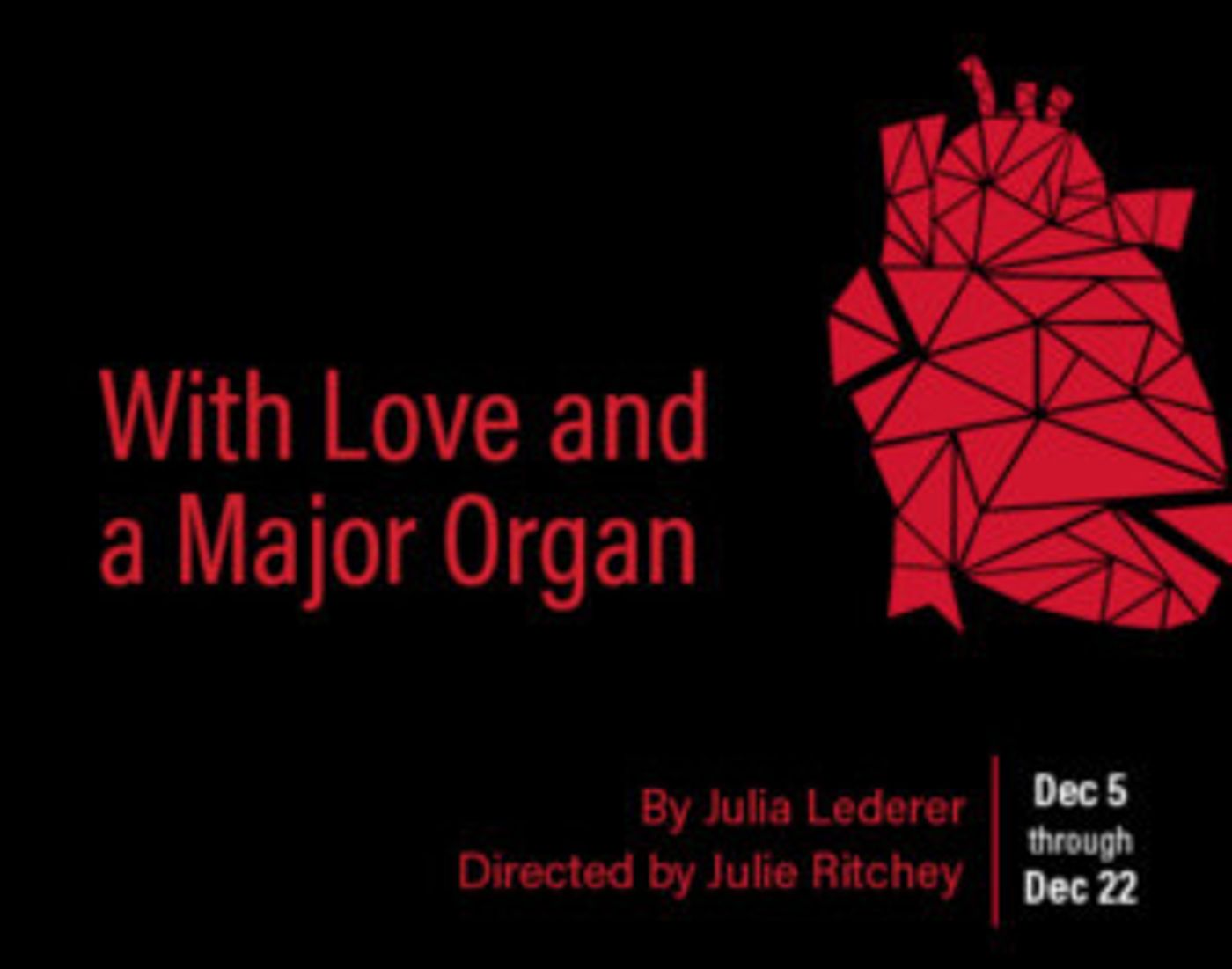 Review: WITH LOVE AND A MAJOR ORGAN  at Boise Contemporary Theatre  Image