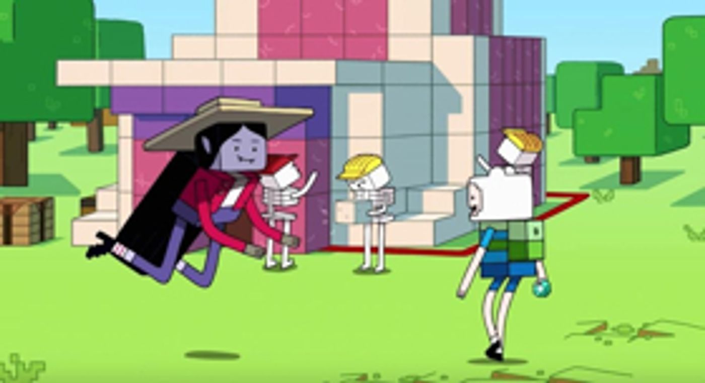 ADVENTURE TIME Minecraft Partnership Expands to Consumer Products, Plus Announces Episode Premiere Date ADVENTURE TIME Minecraft Partnership Expands to Consumer Products, Plus Announces Episode Premiere Date Image