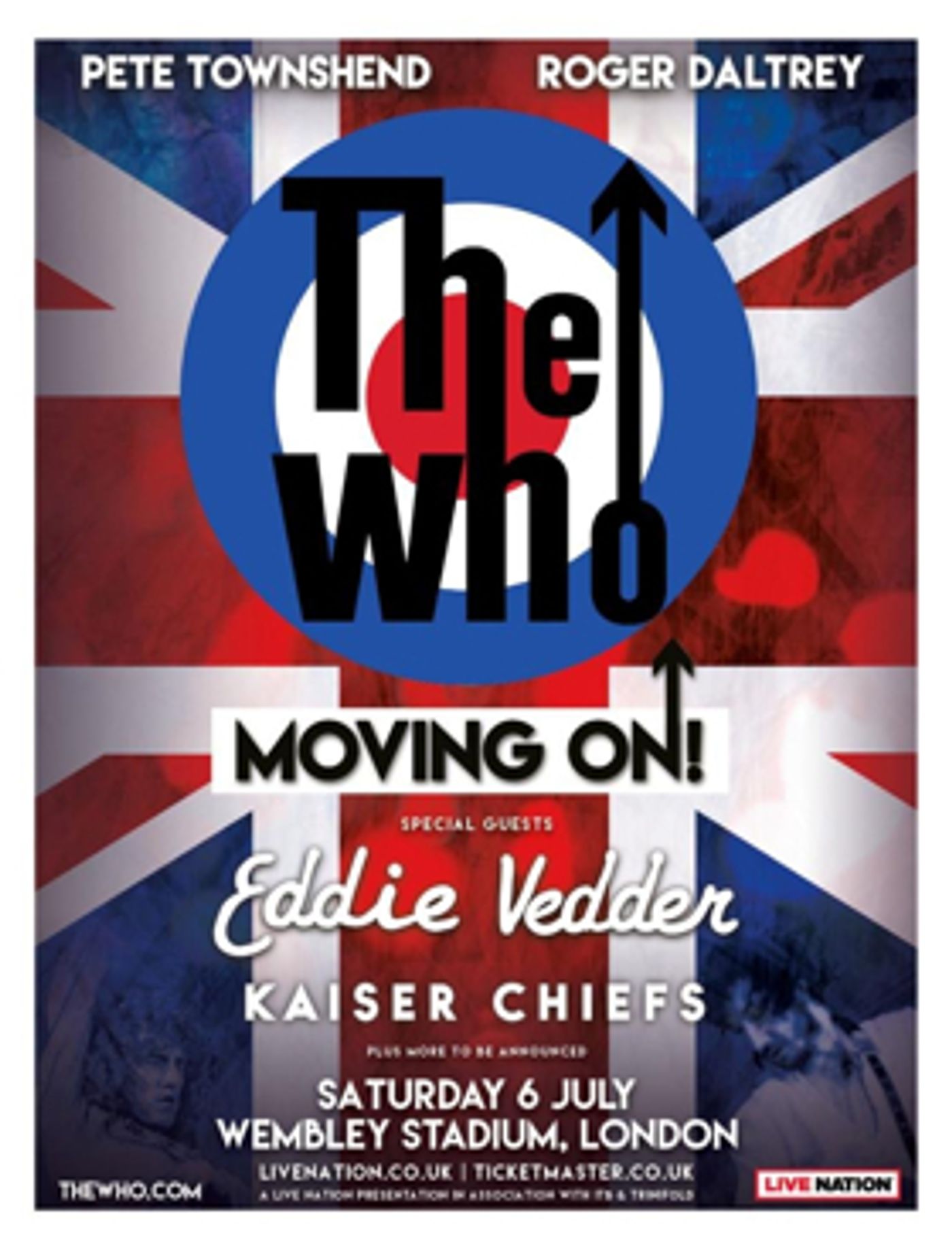 The Who Announce 'Moving On!' Show At London's Wembley Stadium  Image