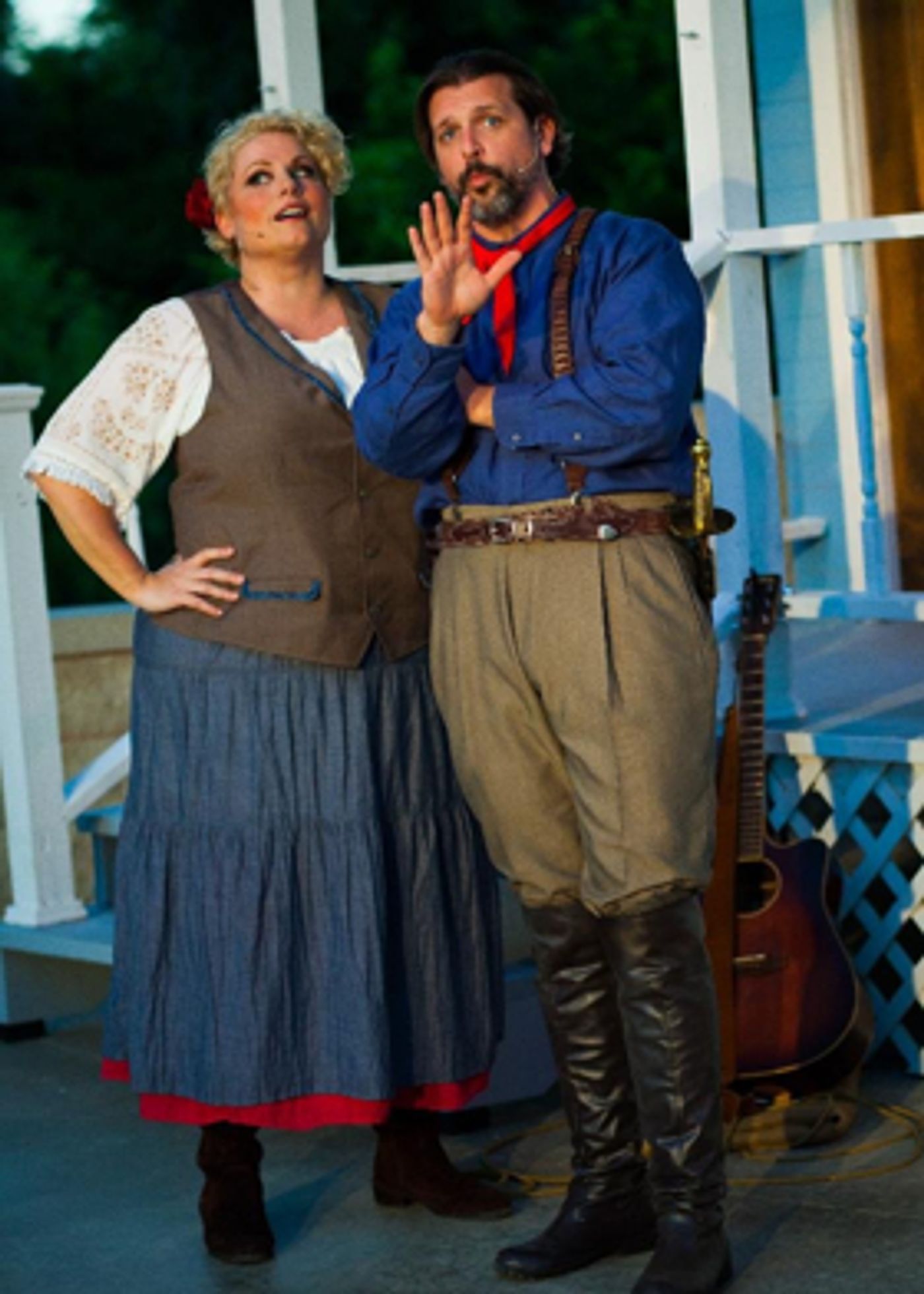 Review: MUCH ADO ABOUT NOTHING Dazzles Under the Stars in Outdoor Performance in Round Rock, TX.  Image
