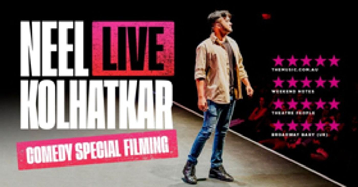 Neel Kolhatkar Announces Intimate Comedy Special Filming At Sydney's Iconic Comedy Store  Image