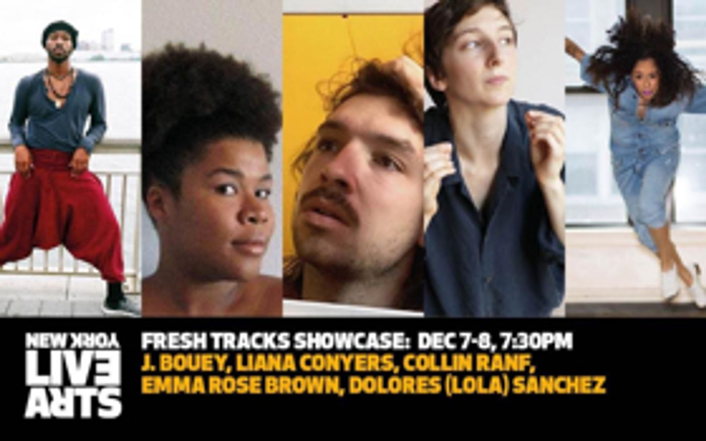 Live Arts' Fresh Tracks Program Presents Five Emerging Choreographers  Image