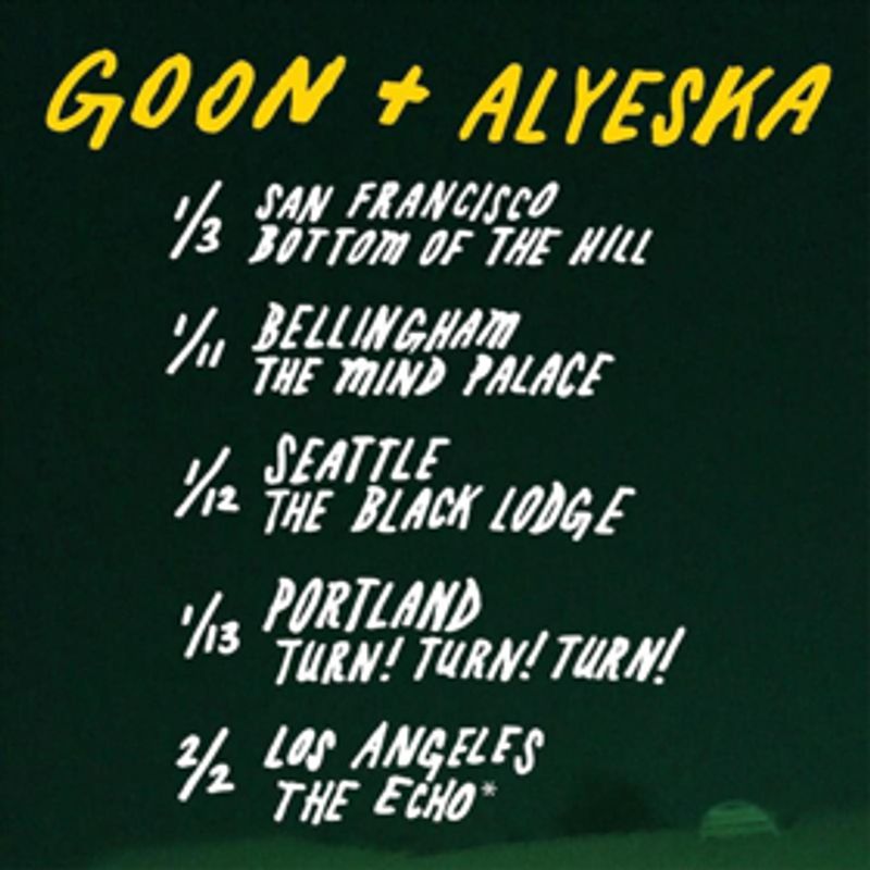 Goon/Alyeska Announce January West Coast Tour Image