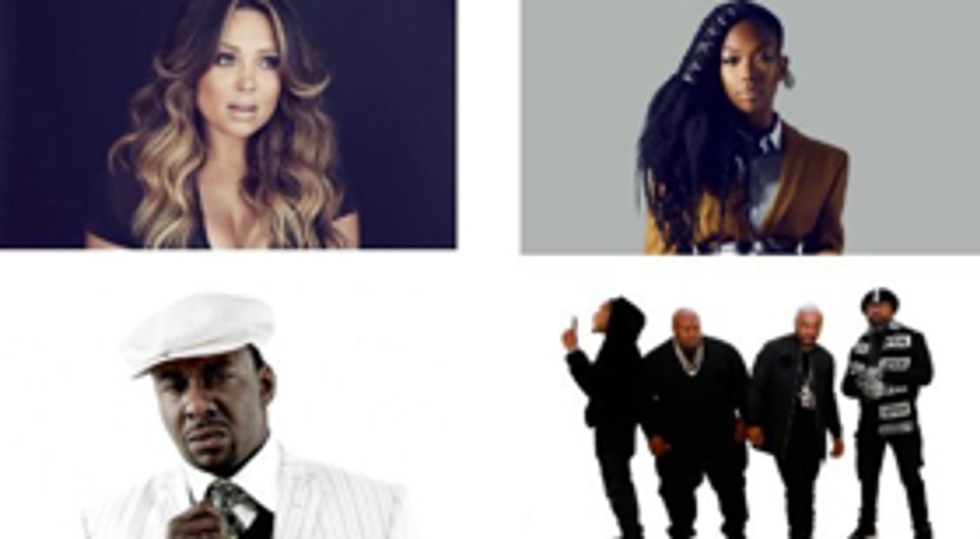 Bell Biv Devoe, Bobby Brown, Brandy, Dru Hill, Tamia, And 702 Come Together For Circle Of Sisters' R&B Live  Image