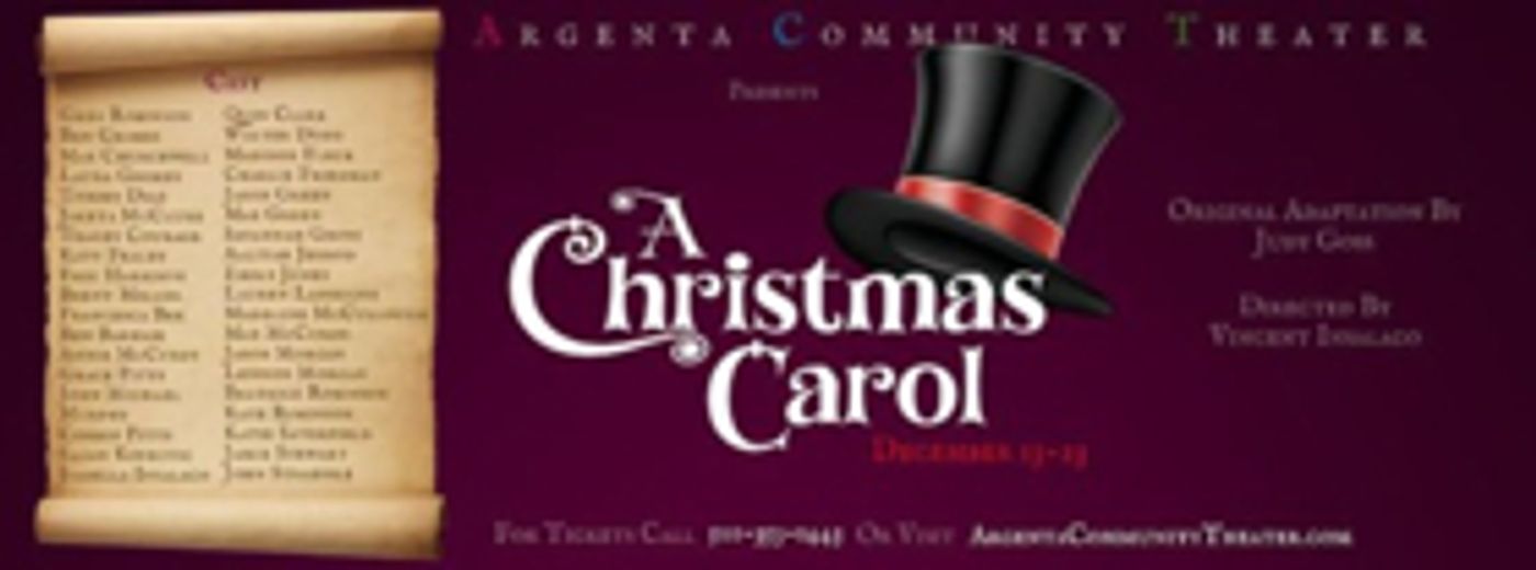 Argenta Community Theater to Stage A CHRISTMAS CAROL Argenta Community Theater to Stage A CHRISTMAS CAROL Image