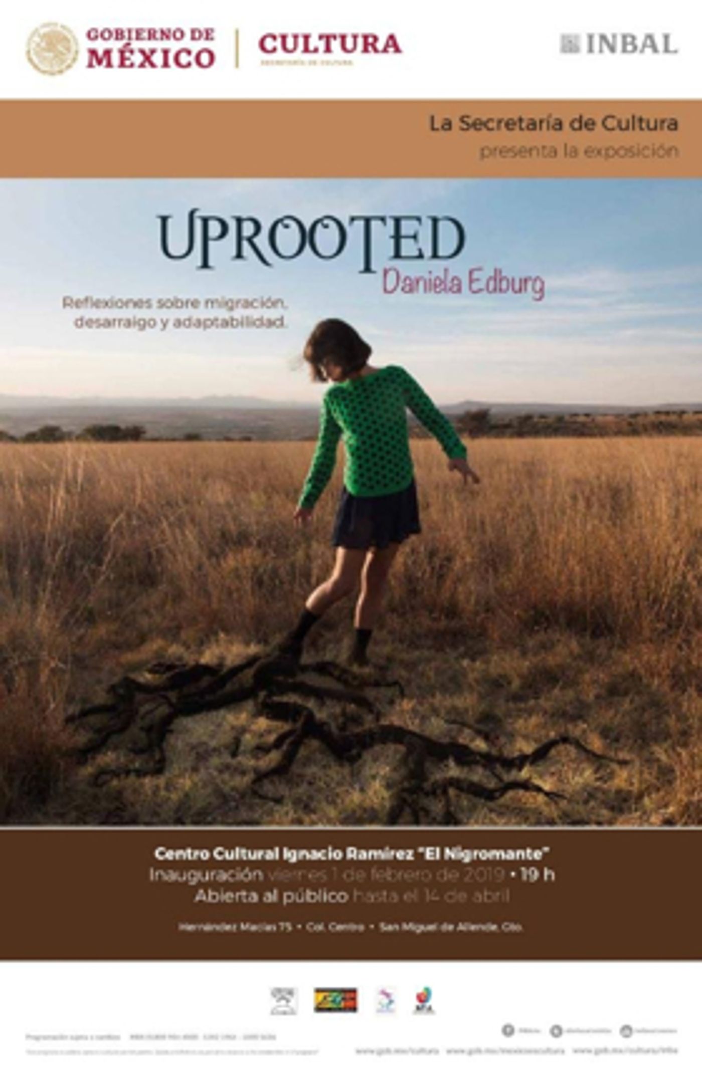 Daniela Edburg llevará su visión de la migración, el desarraigo y la adaptabilidad al Centro Cultural El Nigromante Daniela Edburg llevará su visión de la migración, el desarraigo y la adaptabilidad al Centro Cultural El Nigromante Image