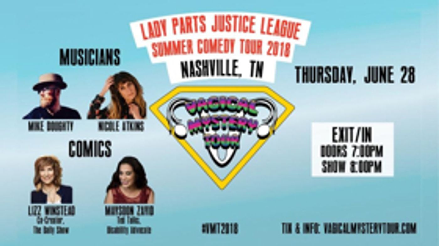 Nicole Atkins, Mike Doughty, Lizz Winstead and Maysoon Zayid Headline Music & Comedy Show for VMT 2018  Image