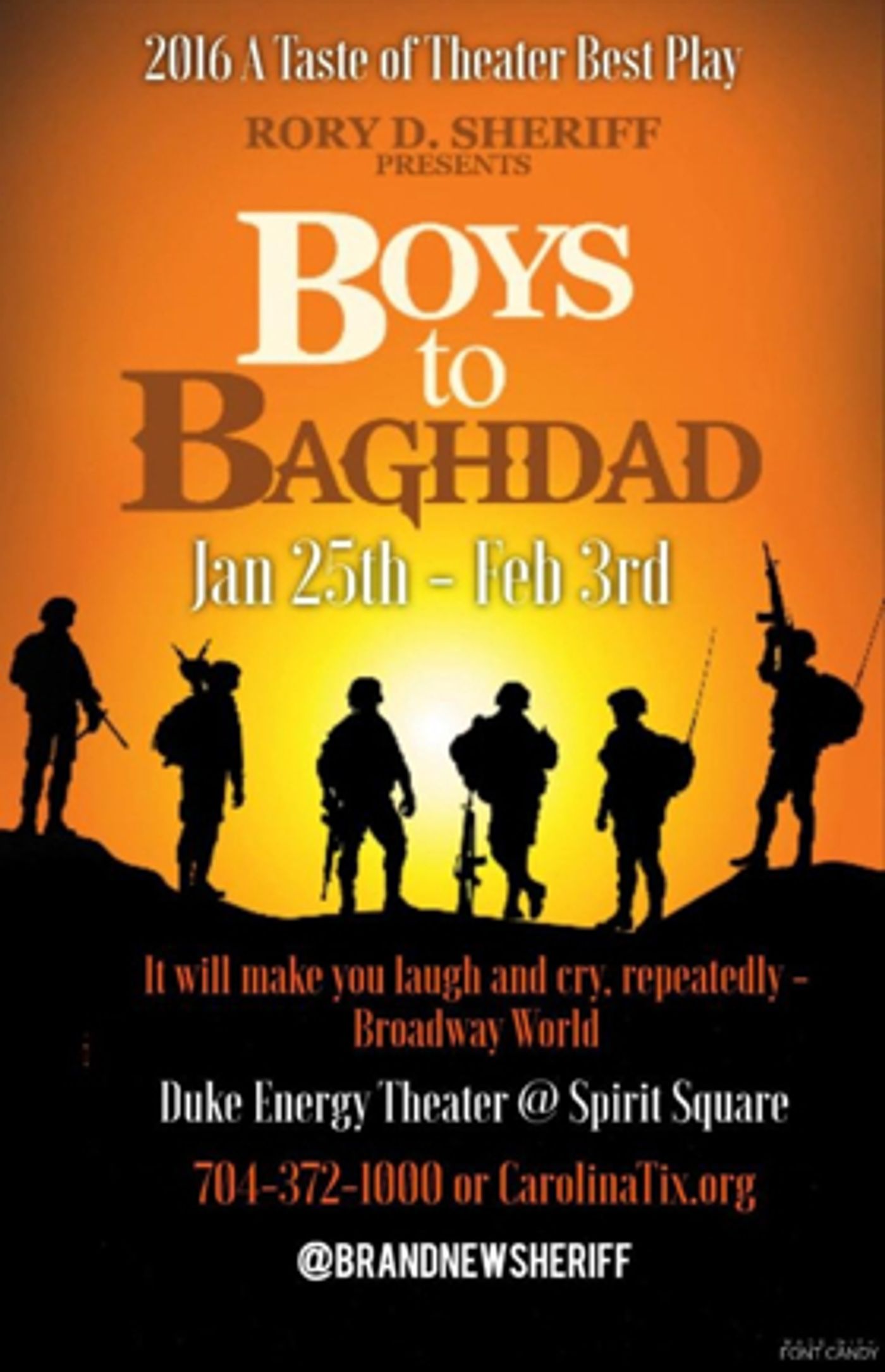 Interview: Jonathan Caldwell of 'Boys To Baghdad' Interview: Jonathan Caldwell of 'Boys To Baghdad' Image