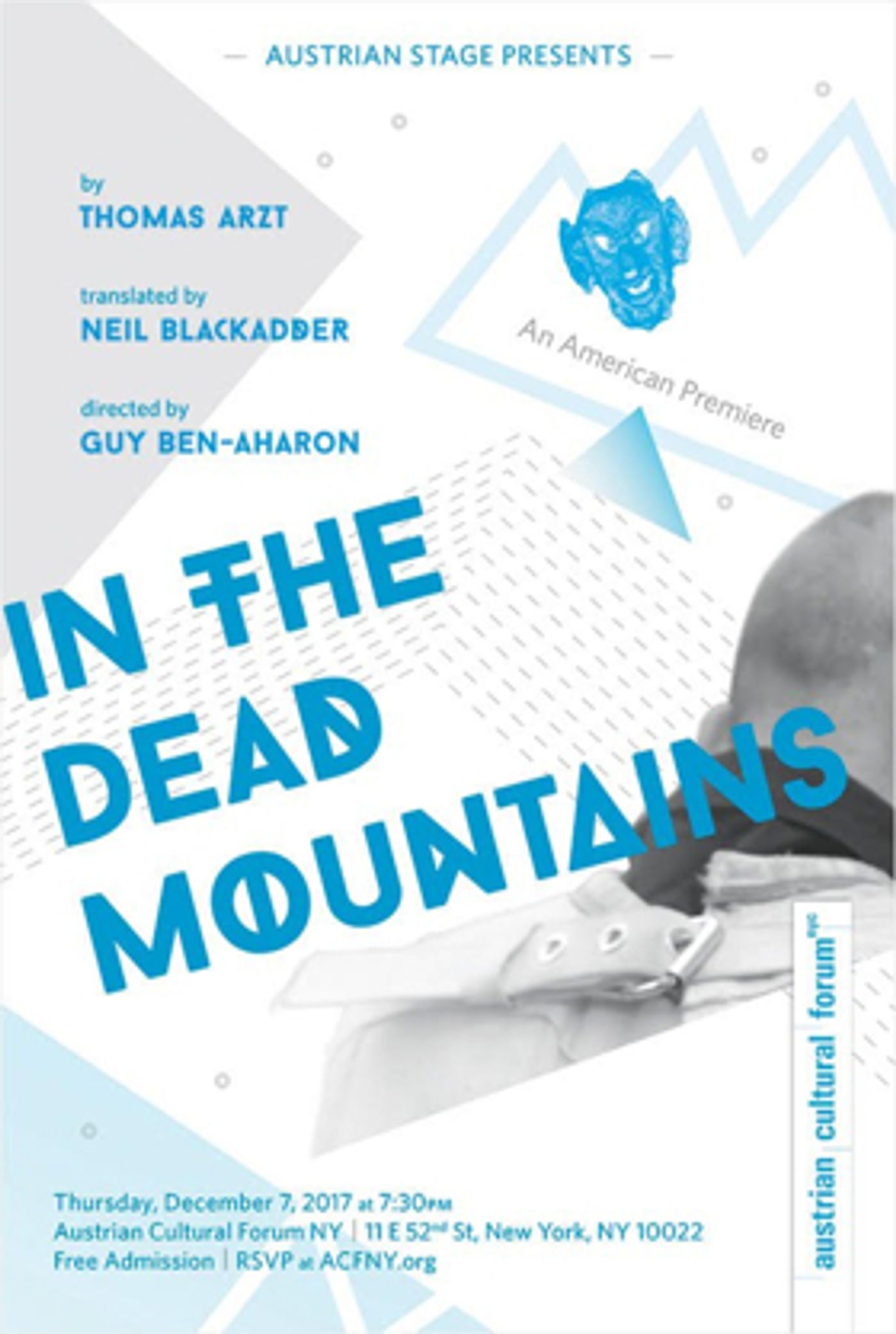 IN THE DEAD MOUNTAINS to Open at Austrian Stage IN THE DEAD MOUNTAINS to Open at Austrian Stage Image