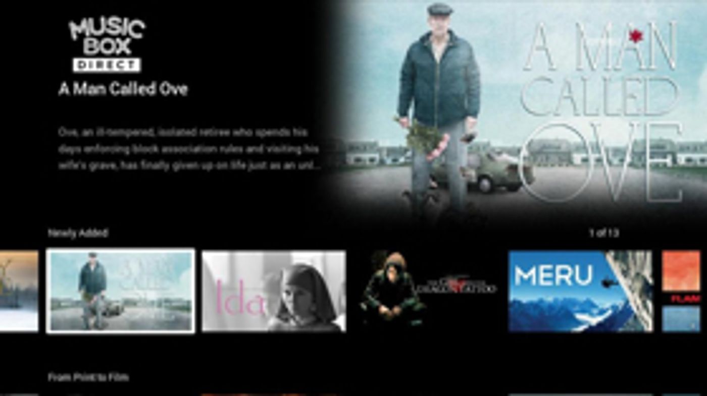 Music Box Films Launches New Streaming Service 'Music Box Direct'  Image