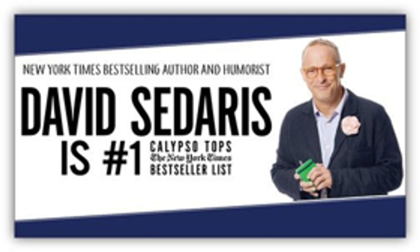 WVXU Presents David Sedaris Live at the Aronoff Center  Image