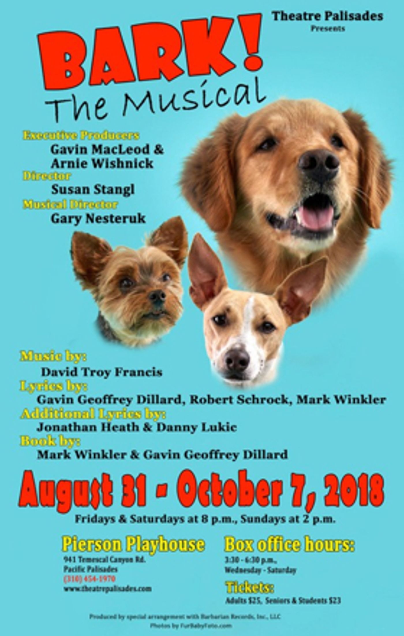 Review: BARK! The Musical is a Fabulous, Episodic Song Fest to the Glory of DOG  Image