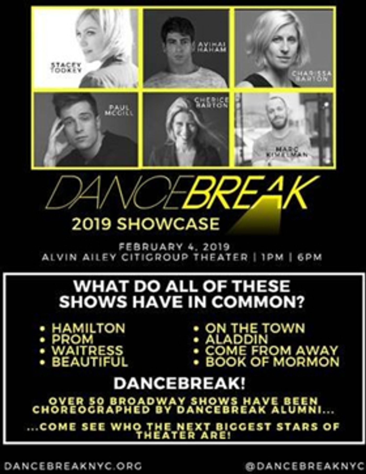 DANCEBREAK Announces 2019 Showcase Next Month  Image