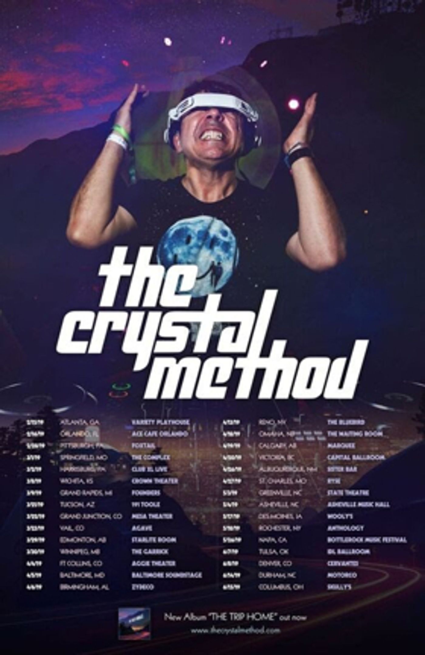 THE CRYSTAL METHOD Announces 2019 Tour Dates THE CRYSTAL METHOD Announces 2019 Tour Dates Image