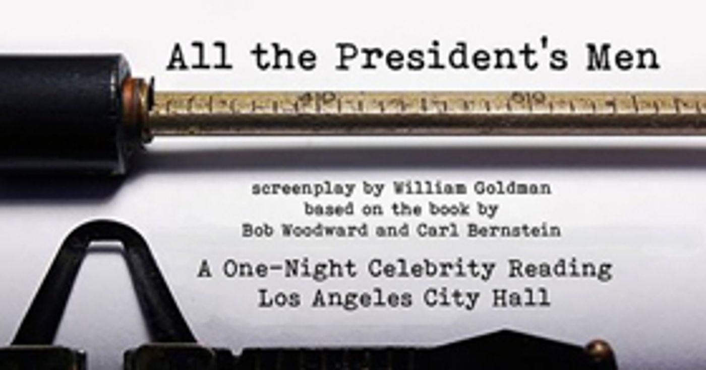 THE WEST WING Cast Reunites for Reading of ALL THE PRESIDENT'S MEN  Image