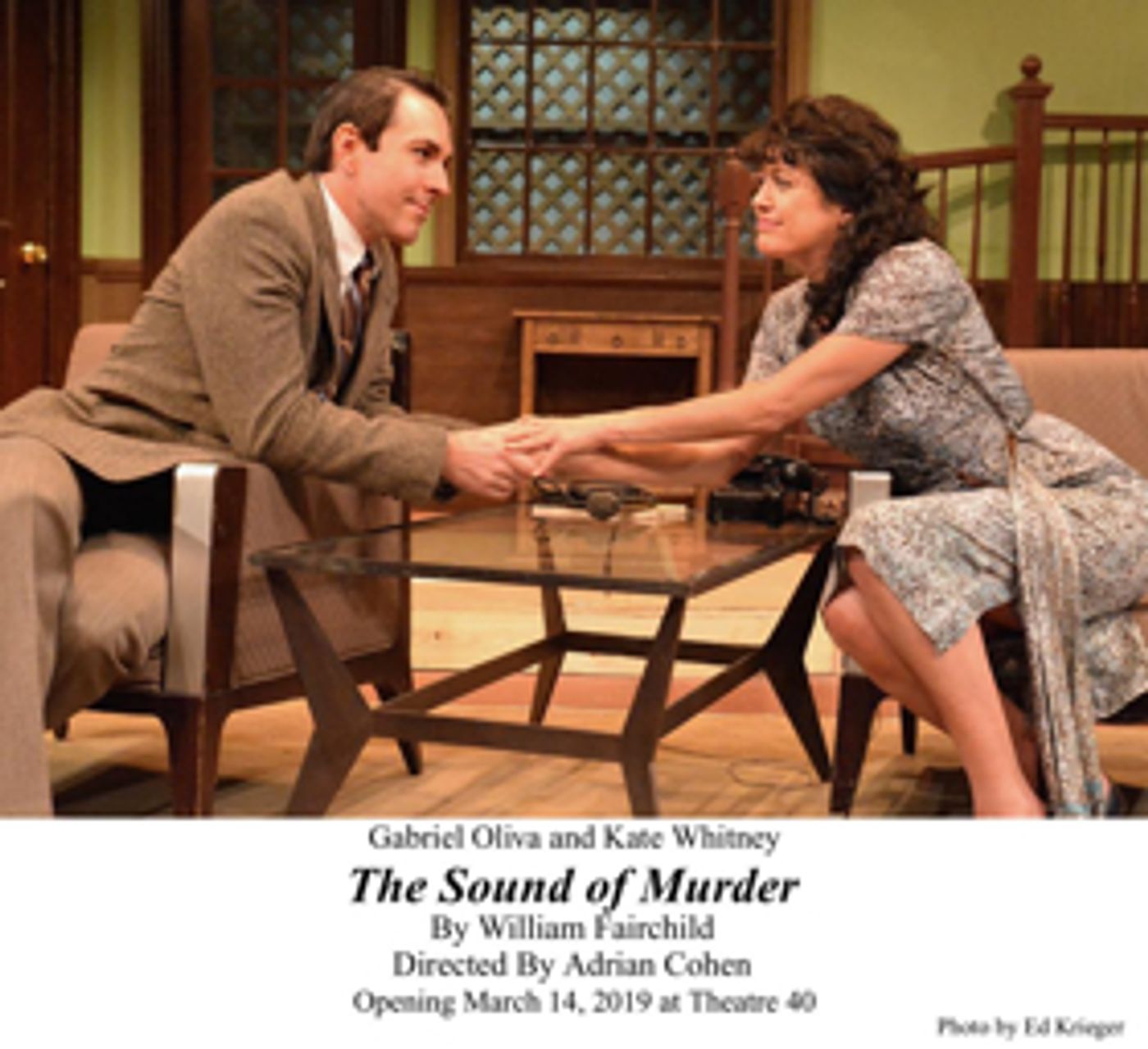 Review: THE SOUND OF MURDER Echoes Within the Walls of Theatre 40  Image