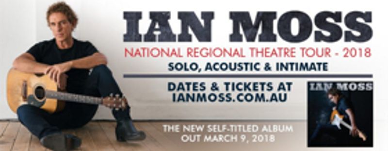 Australian Gutiar Icon Ian Moss Announces Regional Tour Dates In New South Wales and Victoria Image