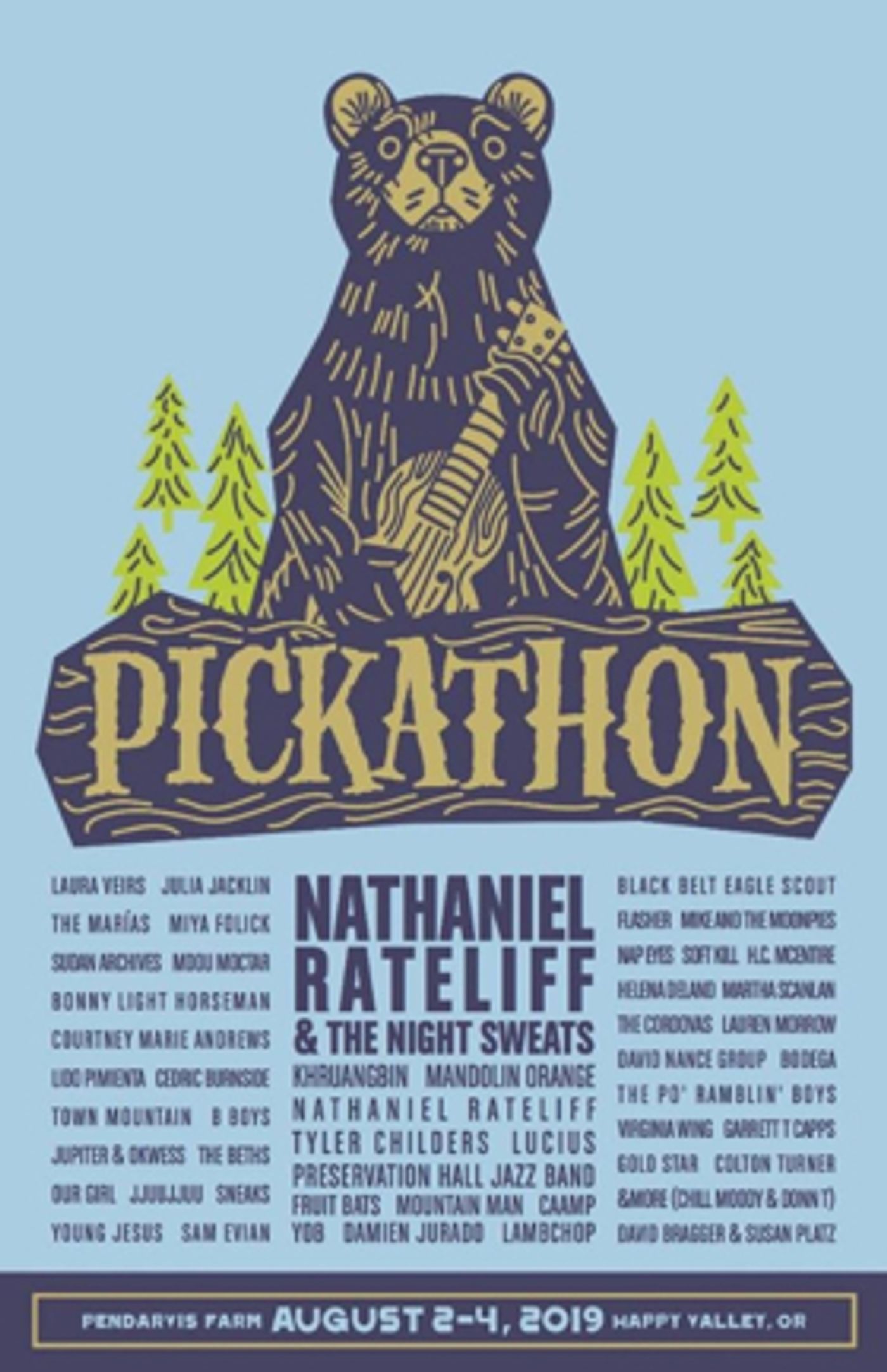 Pickathon Announces 2019 Lineup  Image