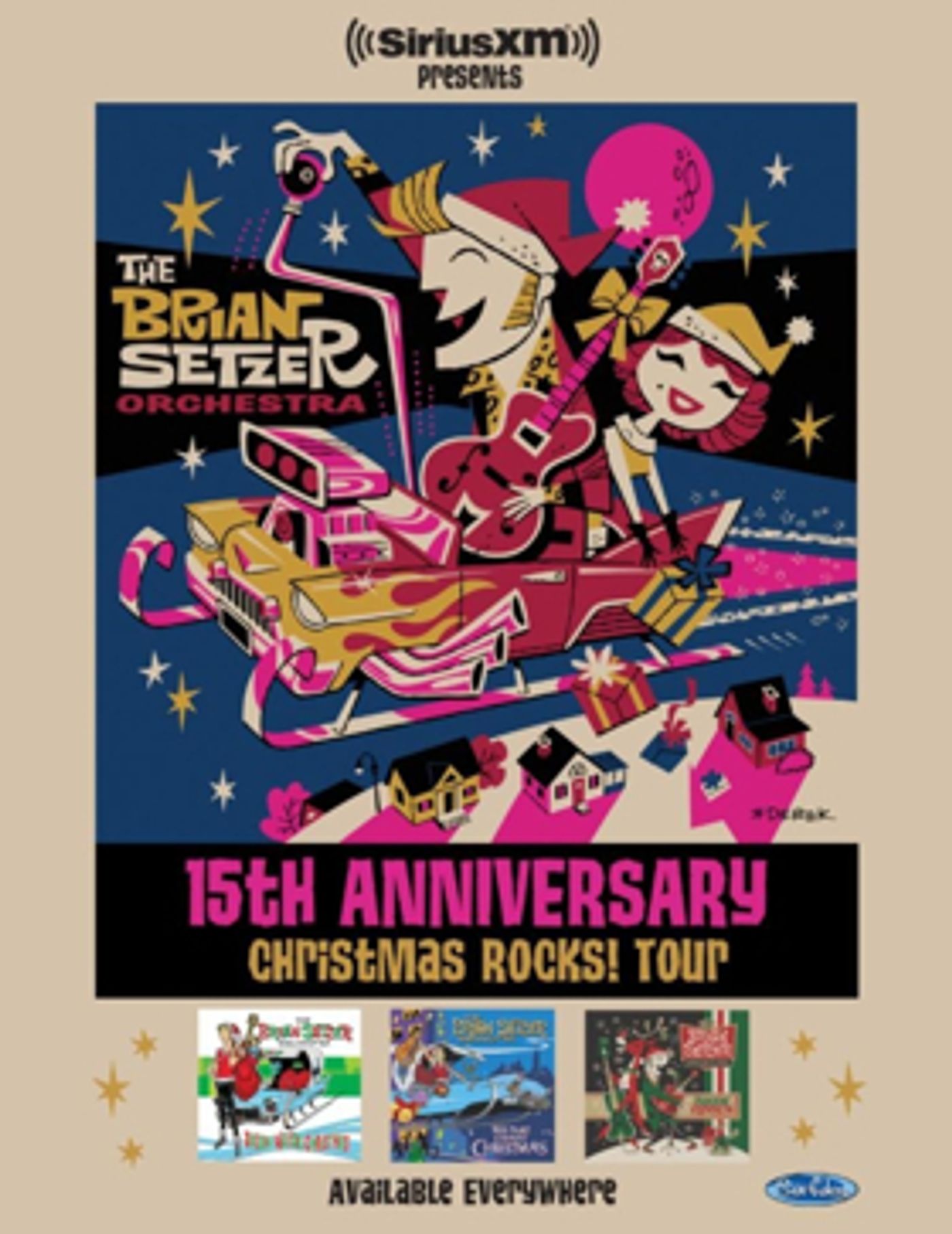 The Brian Setzer Orchestra Announces 15th Anniversary Christmas Rocks! Tour The Brian Setzer Orchestra Announces 15th Anniversary Christmas Rocks! Tour Image