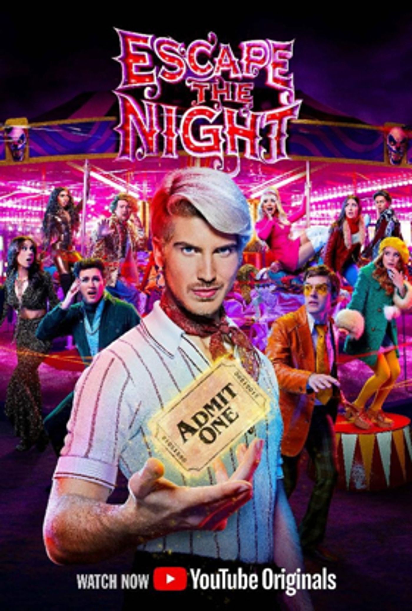 ESCAPE THE NIGHT Starring Joey Graceffa Premieres Third Season on YouTube Premium ESCAPE THE NIGHT Starring Joey Graceffa Premieres Third Season on YouTube Premium Image