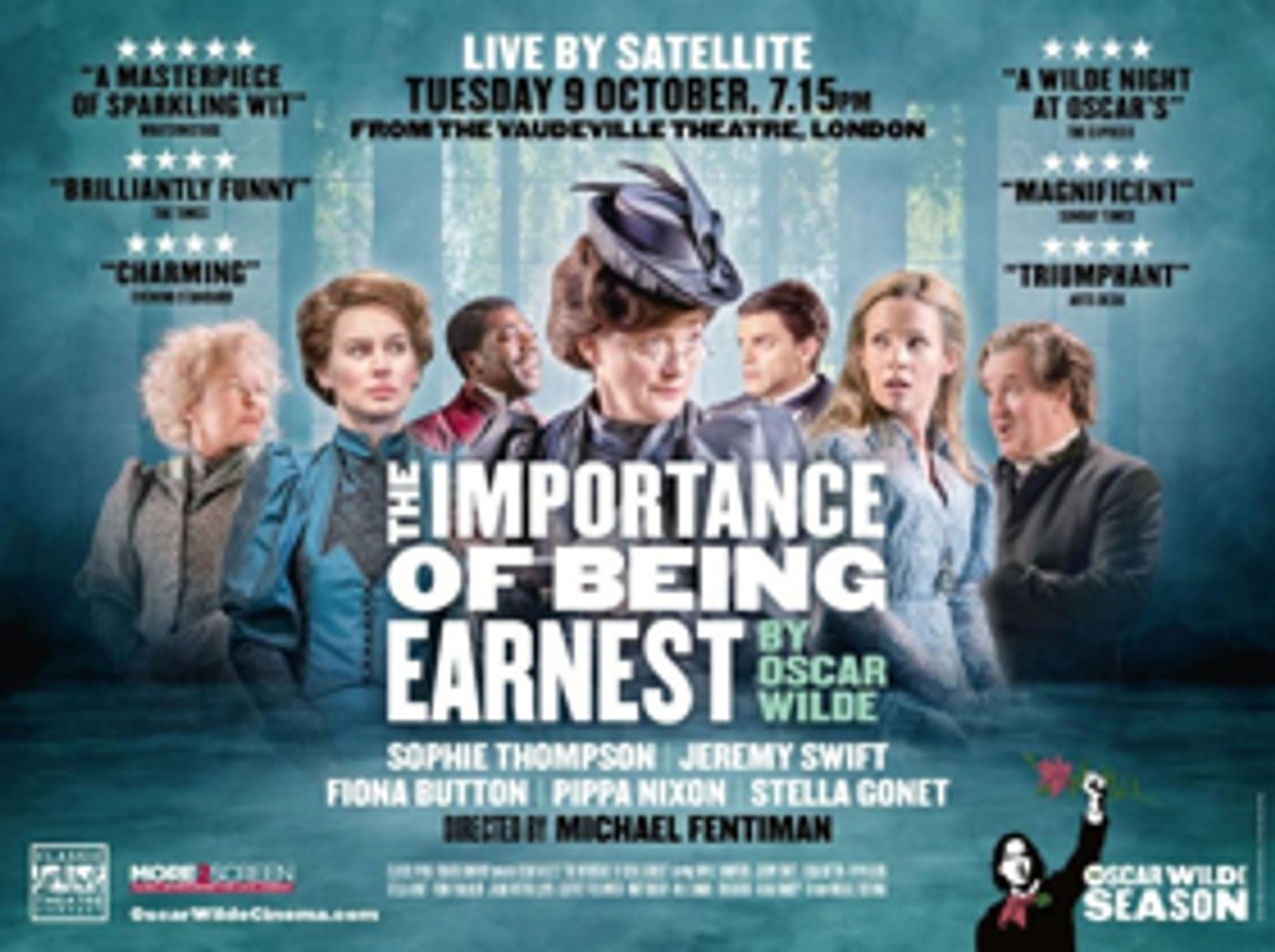 Oscar Wilde's THE IMPORTANCE OF BEING EARNEST Will Come To Cinemas This Autumn  Image