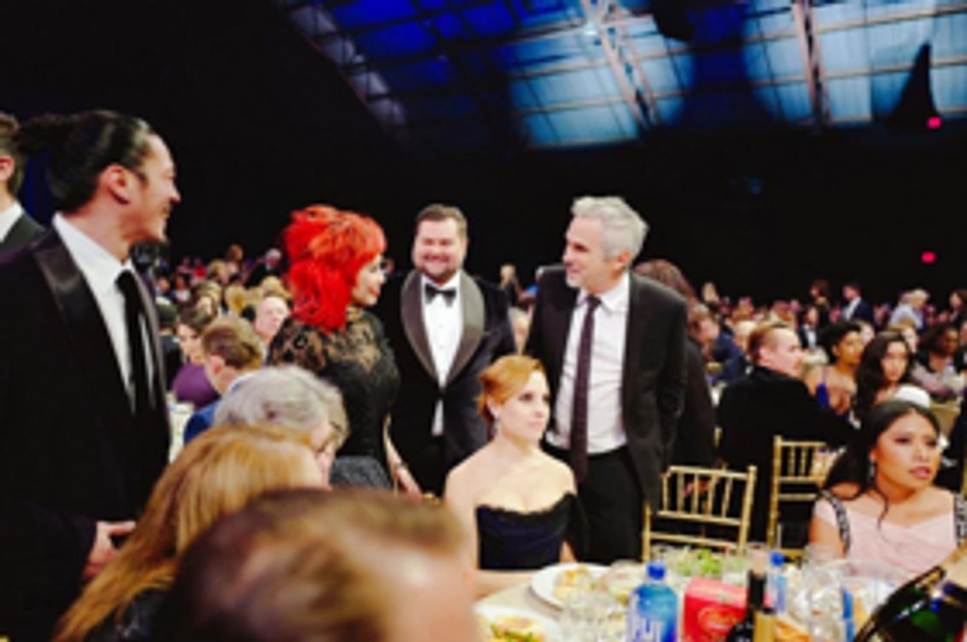 Josie Ho Presents “Best Foreign Language Film” to Director Alfonso Cuarón at 24th Annual Critics' Choice Awards  Image