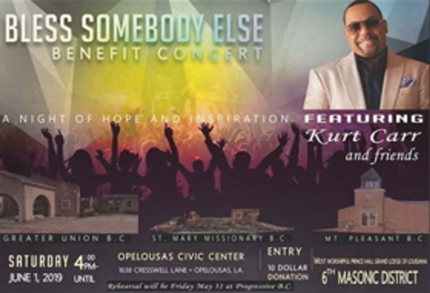 Legendary GRAMMY-Nominated Maestro Kurt Carr Headlining 'Bless Somebody Else' Benefit Concert Legendary GRAMMY-Nominated Maestro Kurt Carr Headlining 'Bless Somebody Else' Benefit Concert Image