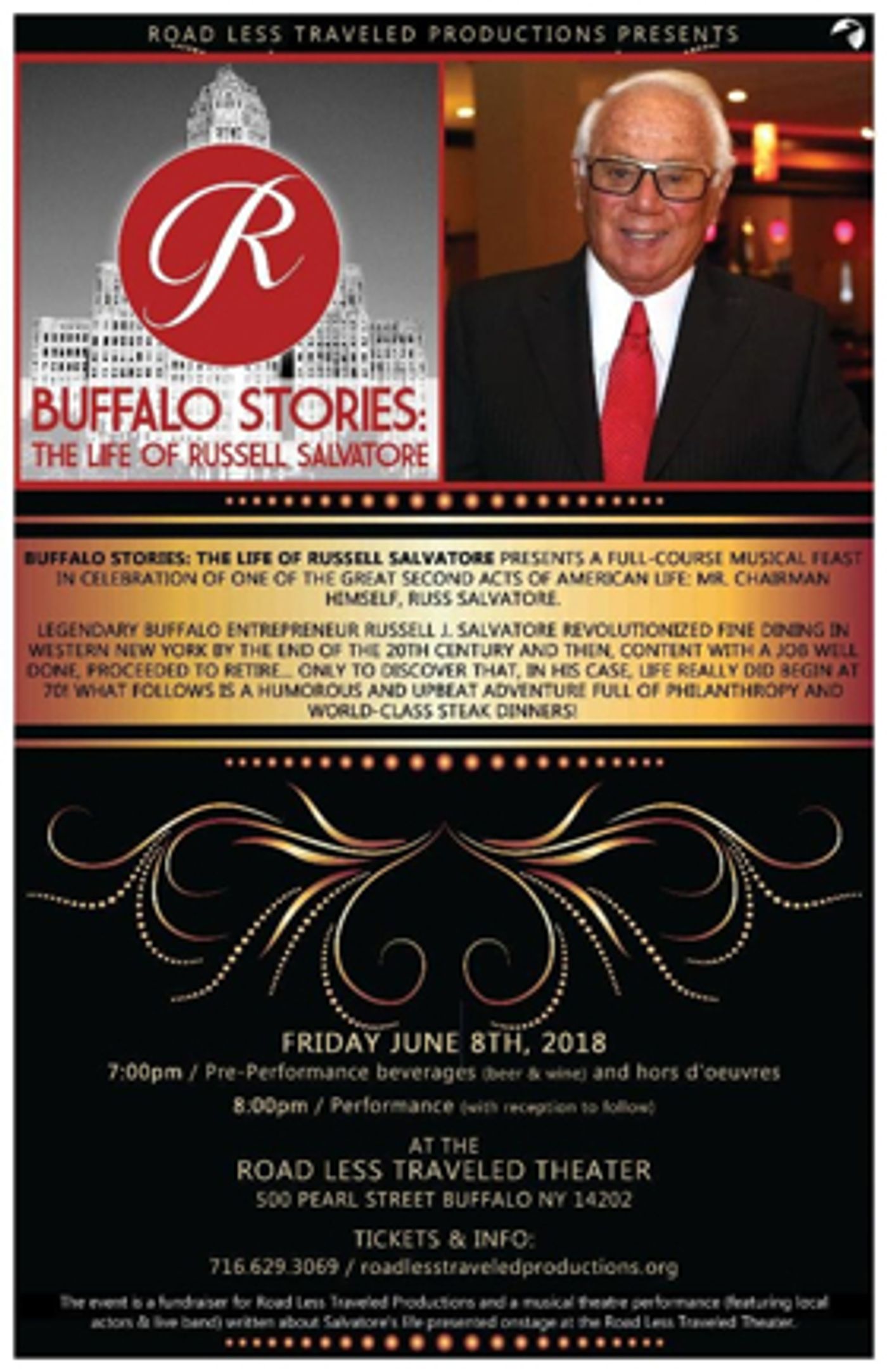 BUFFALO STORIES 2018 to Feature Legendary Local Restaurateur BUFFALO STORIES 2018 to Feature Legendary Local Restaurateur Image