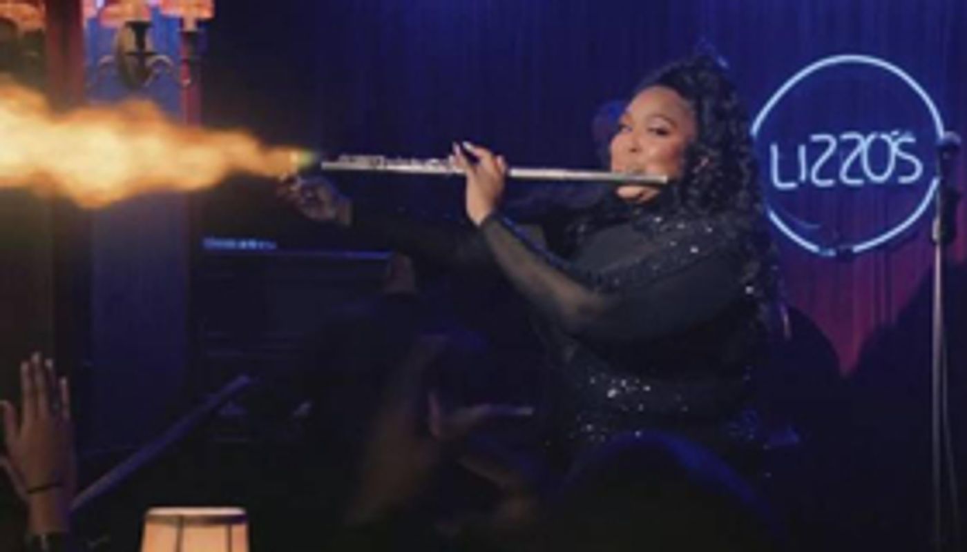 Watch Lizzo's Flute At Ron Burgundy  Image