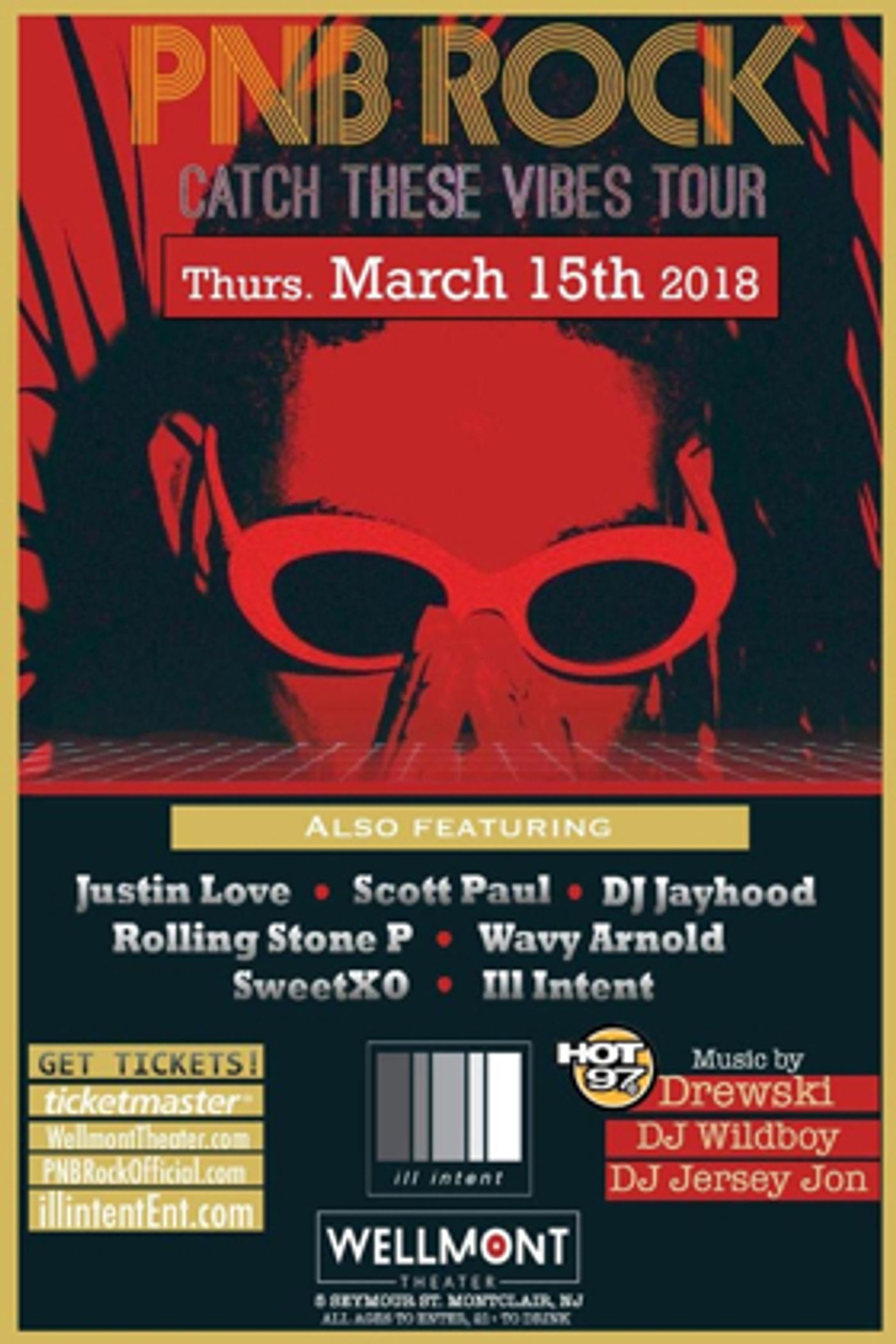 Scott Paul and PNB ROCK To Share The Stage At the WellMont Theatre  Image