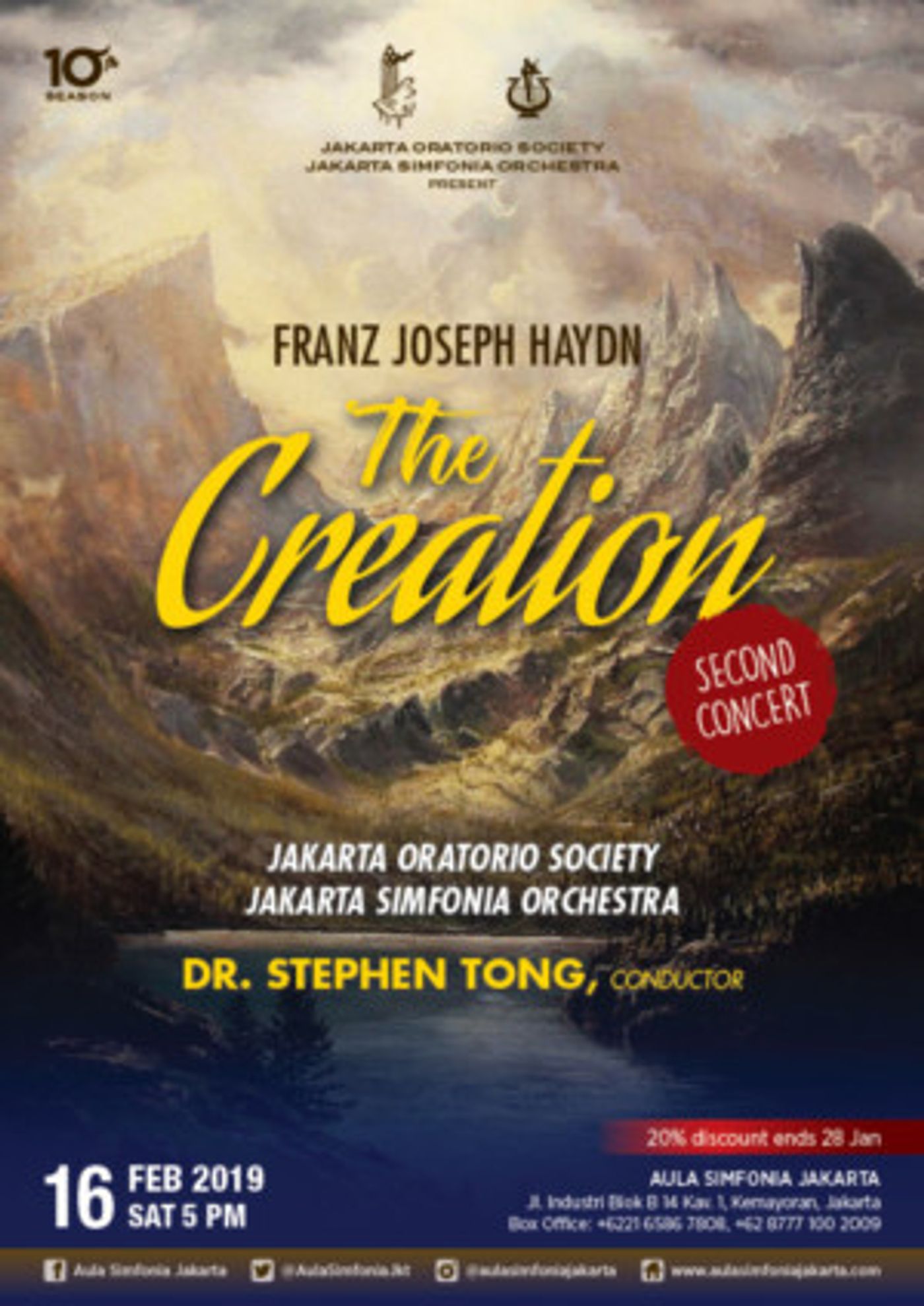 THE CREATION Comes to Jakarta Symphony Today  Image