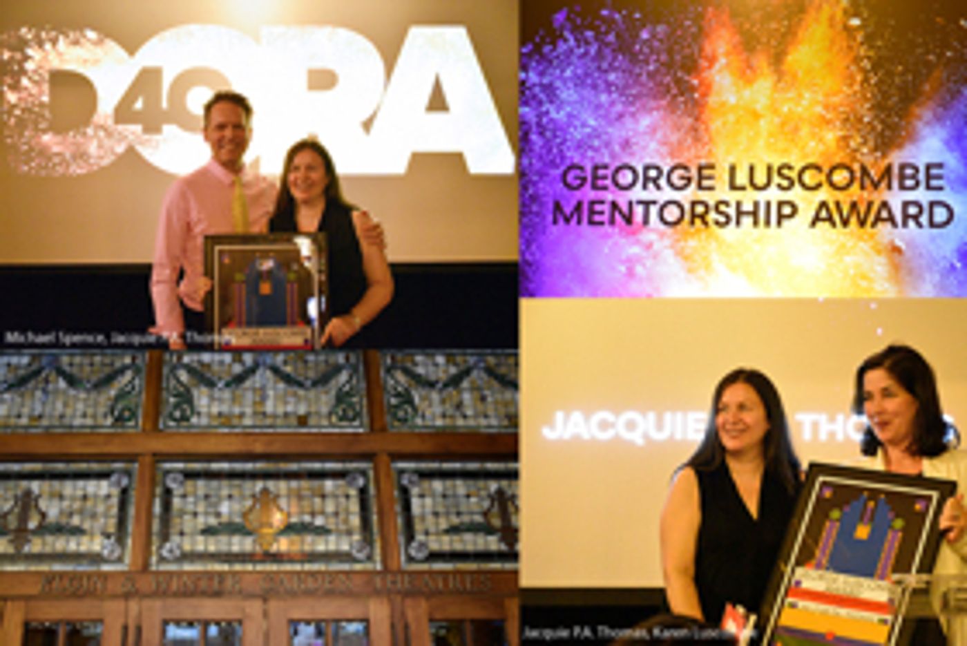 Jacquie P.A. Thomas Honoured With George Luscombe Award  Image