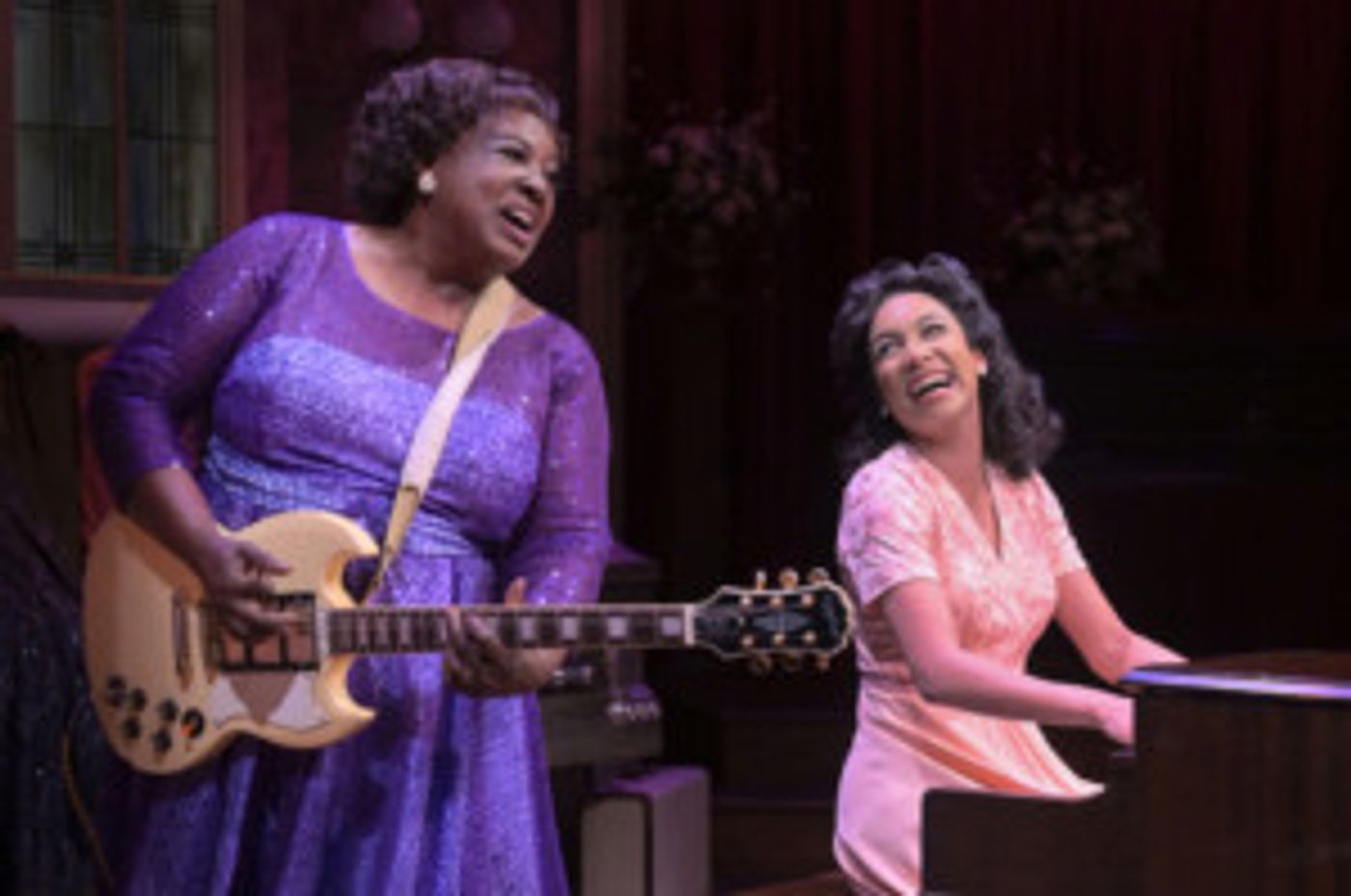 Review: MARIE AND ROSETTA At Lucie Stern Theatre: Outstanding Homage To Gospel Legends Rosetta Tharpe And Marie Knight  Image