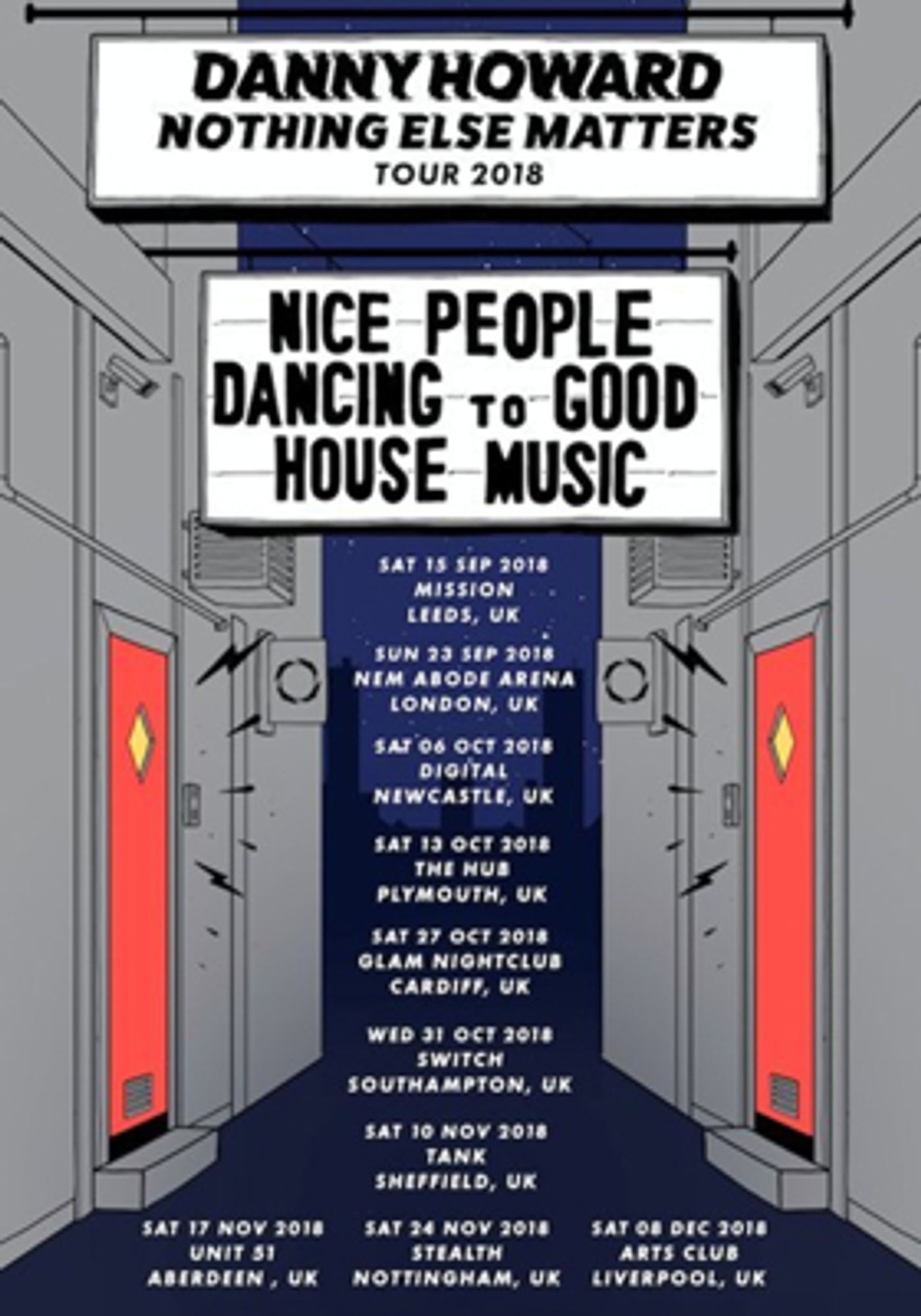 Danny Howard Announces NOTHING ELSE MATTERS U.K. Tour  Image