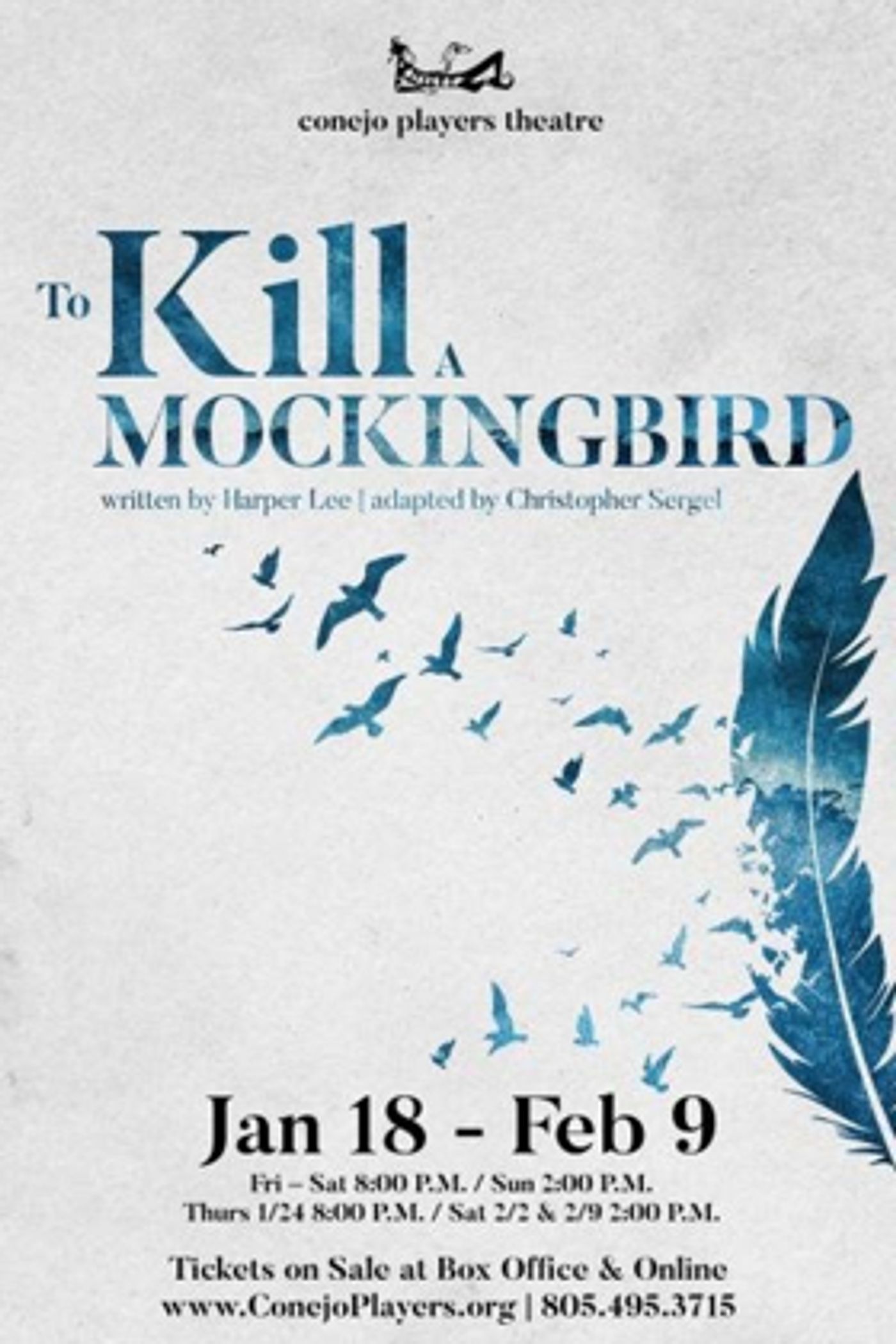 Conejo Players Theatre Opens 2019 Season With TO KILL A MOCKINGBIRD Conejo Players Theatre Opens 2019 Season With TO KILL A MOCKINGBIRD Image