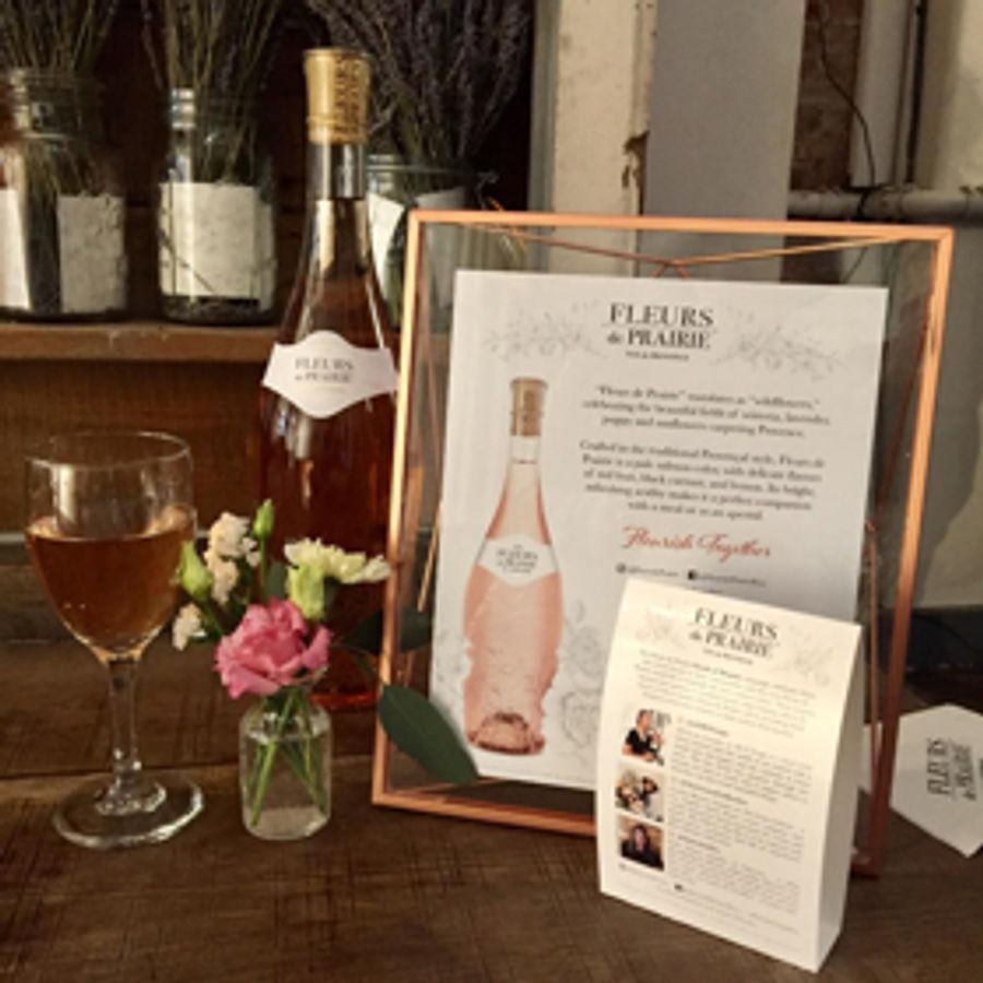 FLEURS DE PRAIRIE 2018 – A Bright and Beautiful Rosé with a Wonderful Campaign Image
