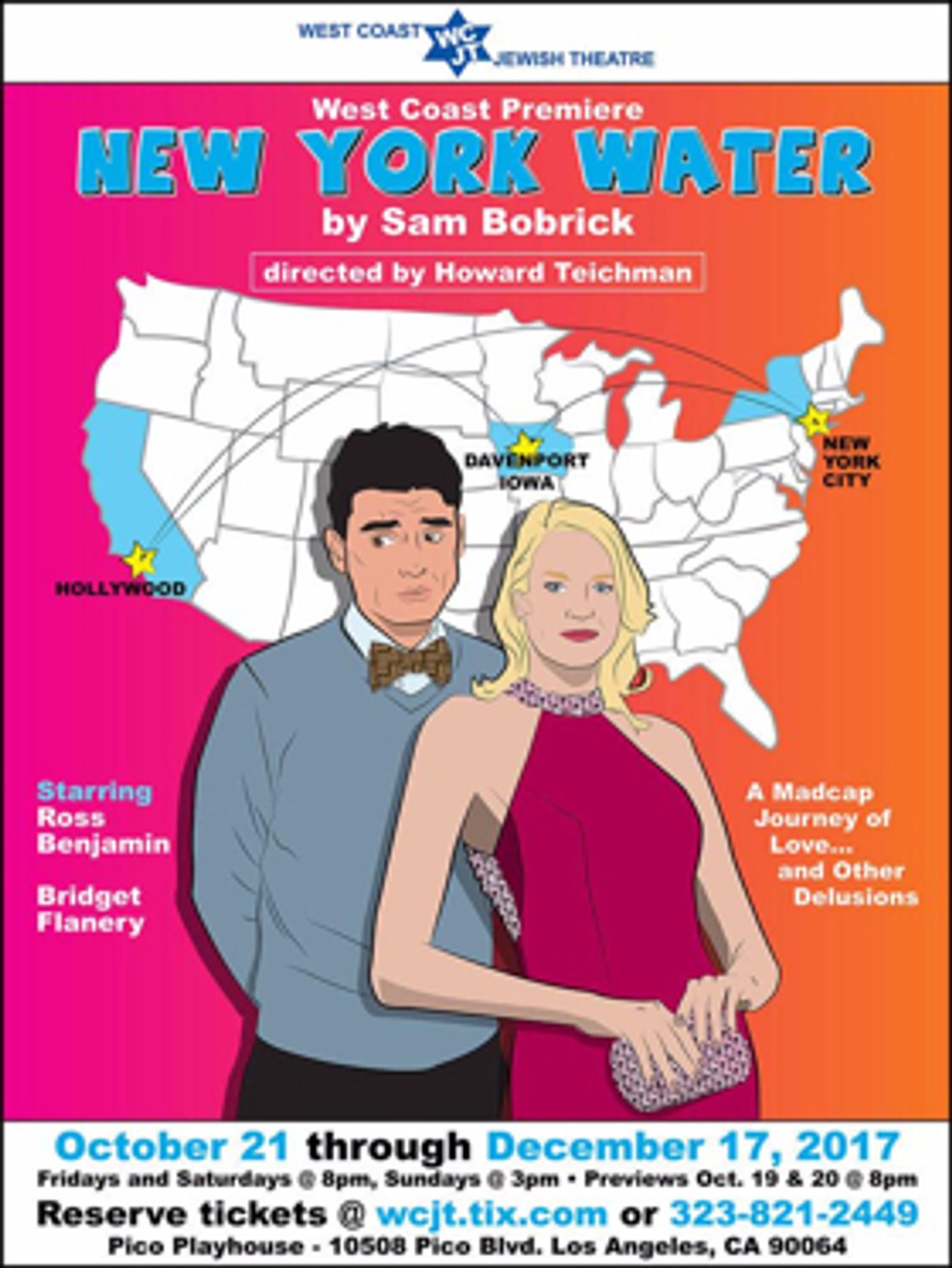 Review: NEW YORK WATER Changes Hue as Often as Romantic Involvements Do  Image